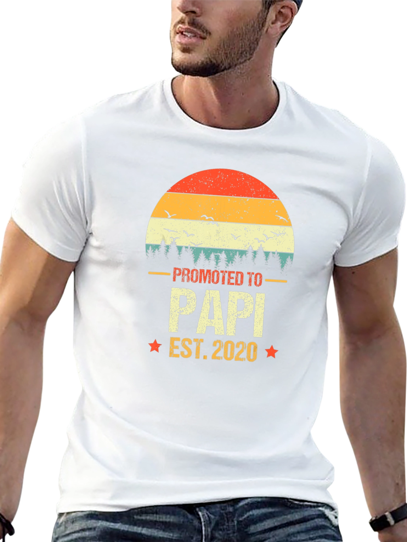 Promoted to Papi 2020 Mens T-Shirt