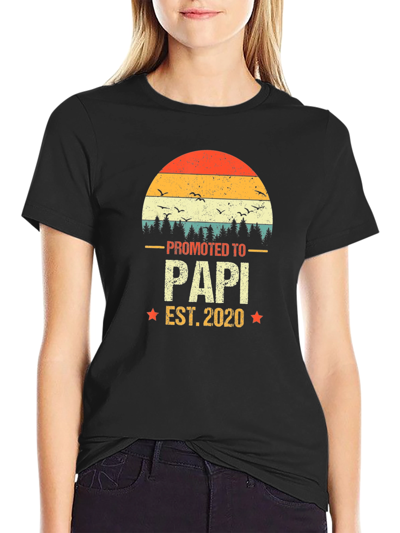 Promoted to Papi 2020 Mens T-Shirt