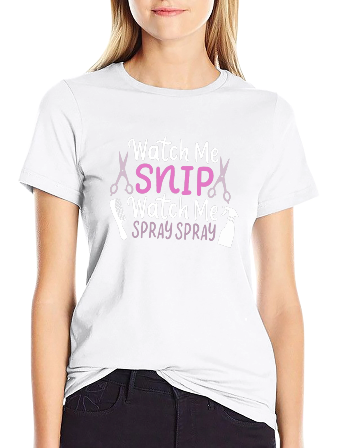 Watch Me Snip Watch Me Spray T-Shirt