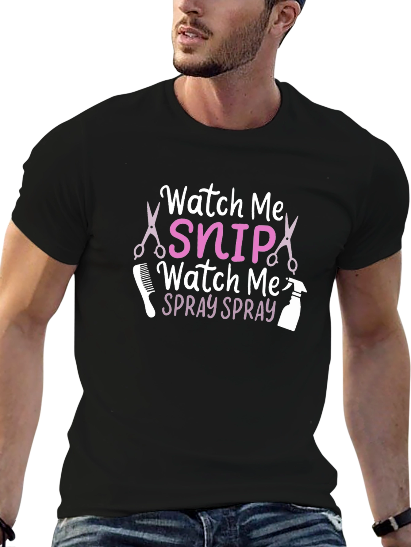 Watch Me Snip Watch Me Spray T-Shirt