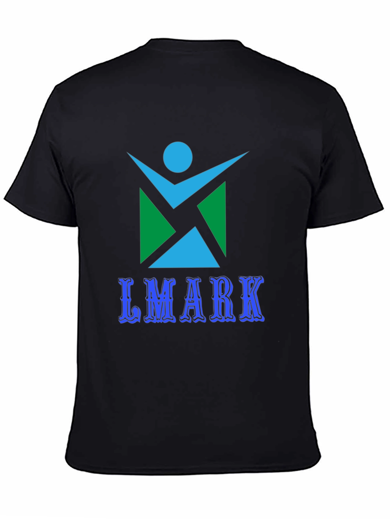 Lmark Graphic Print Black T-Shirt