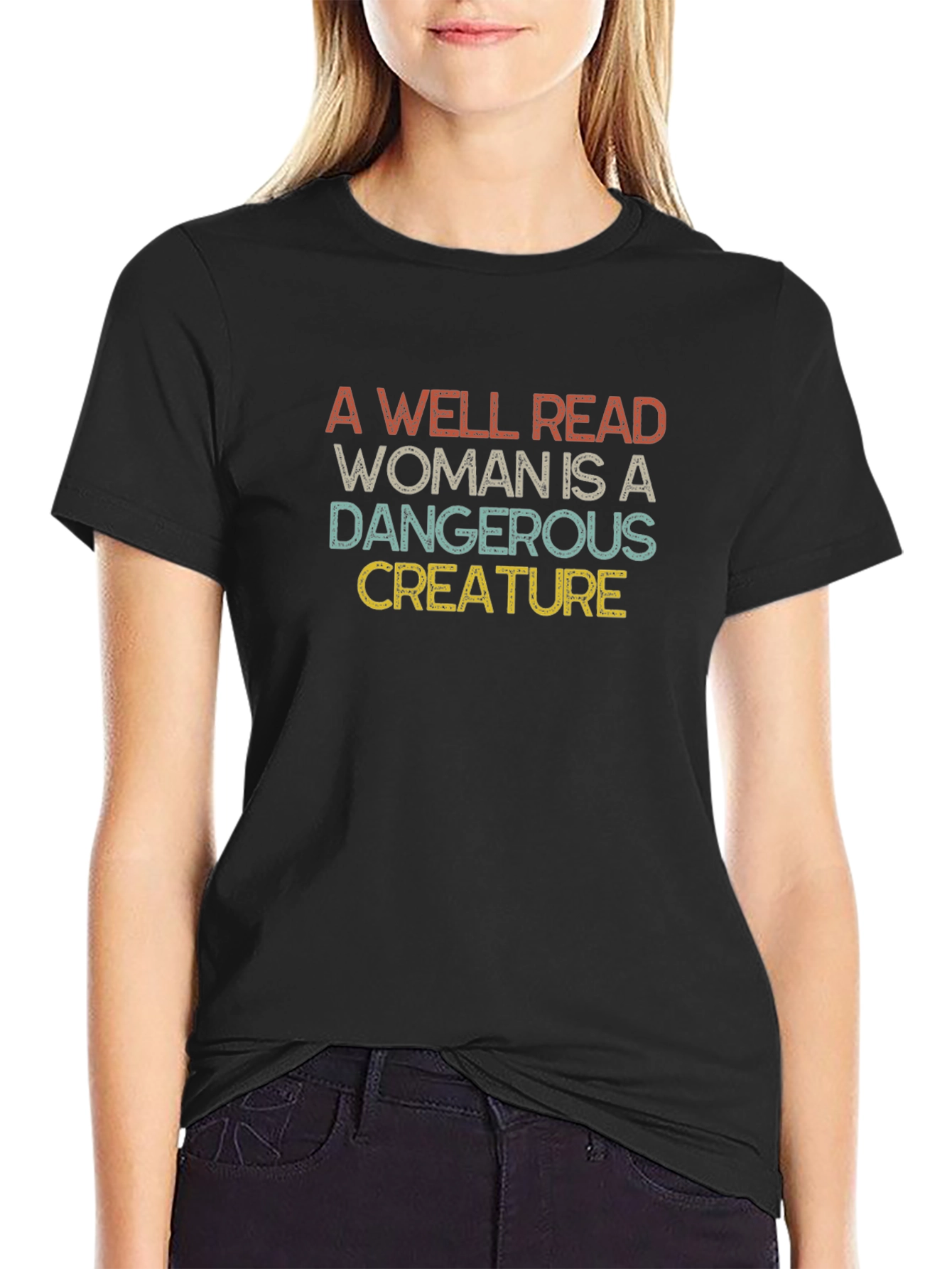 Well Read Woman Graphic T-Shirt
