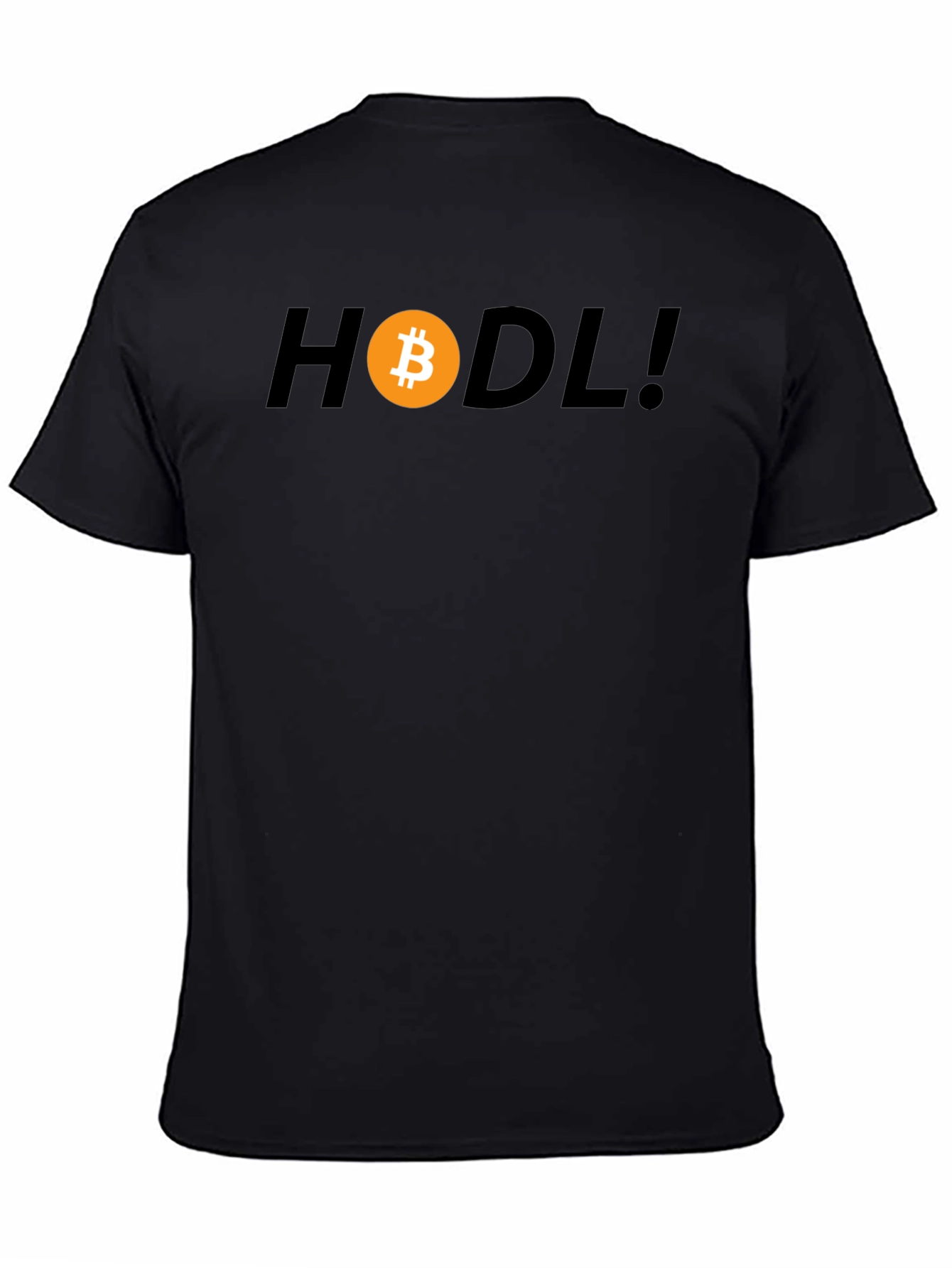 HODL Bitcoin Crypto T-Shirt - Black