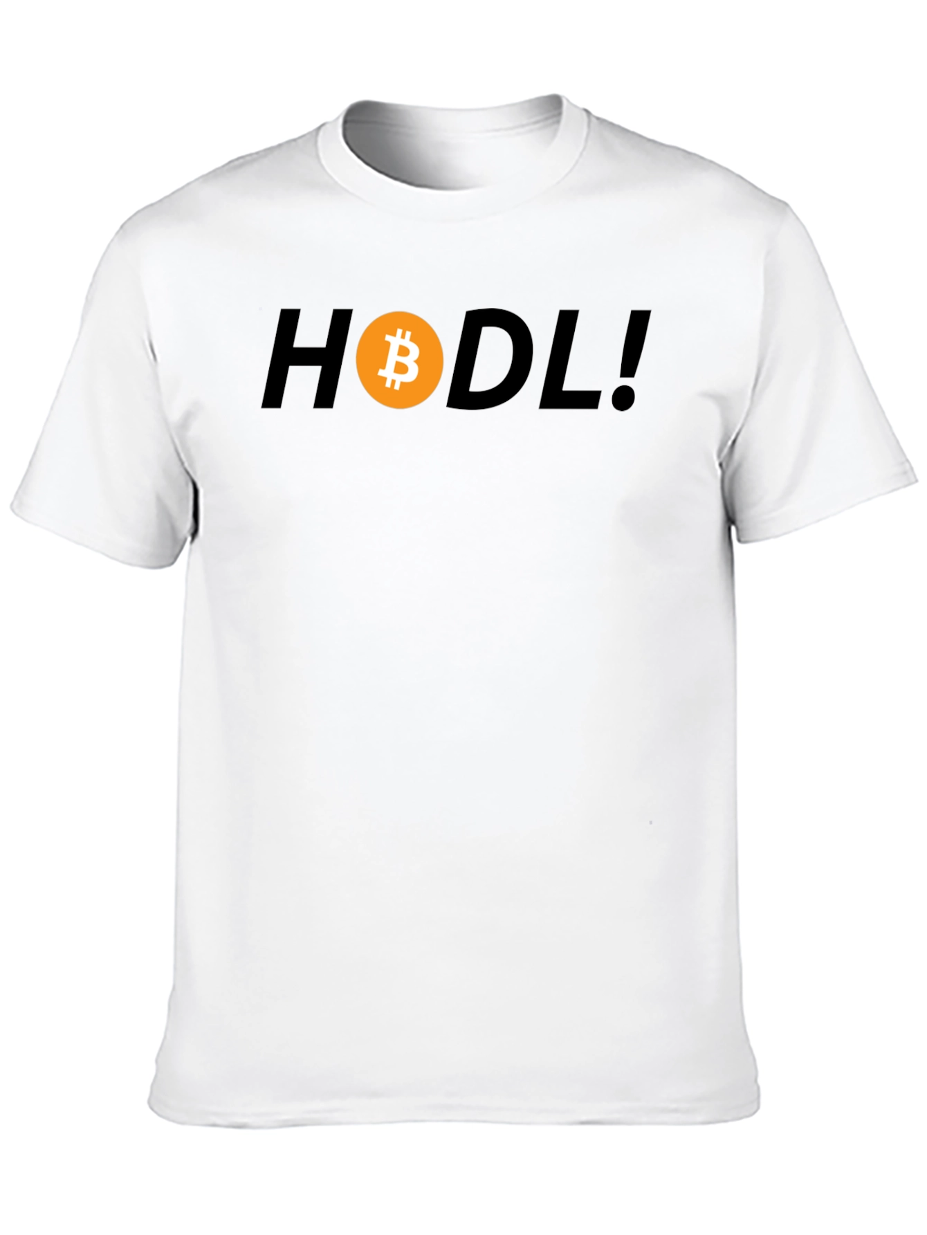 HODL Bitcoin Crypto T-Shirt - Black