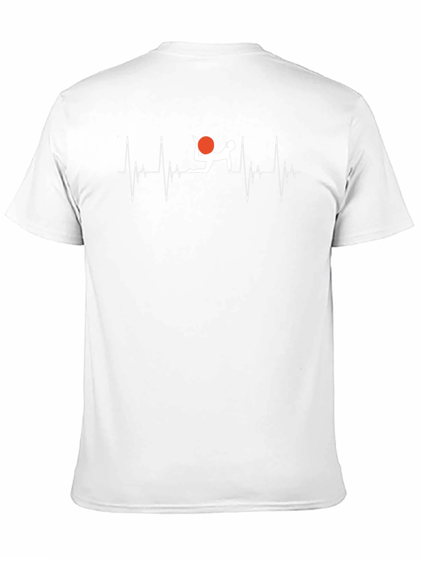 Yoga Heartbeat T-Shirt - Black