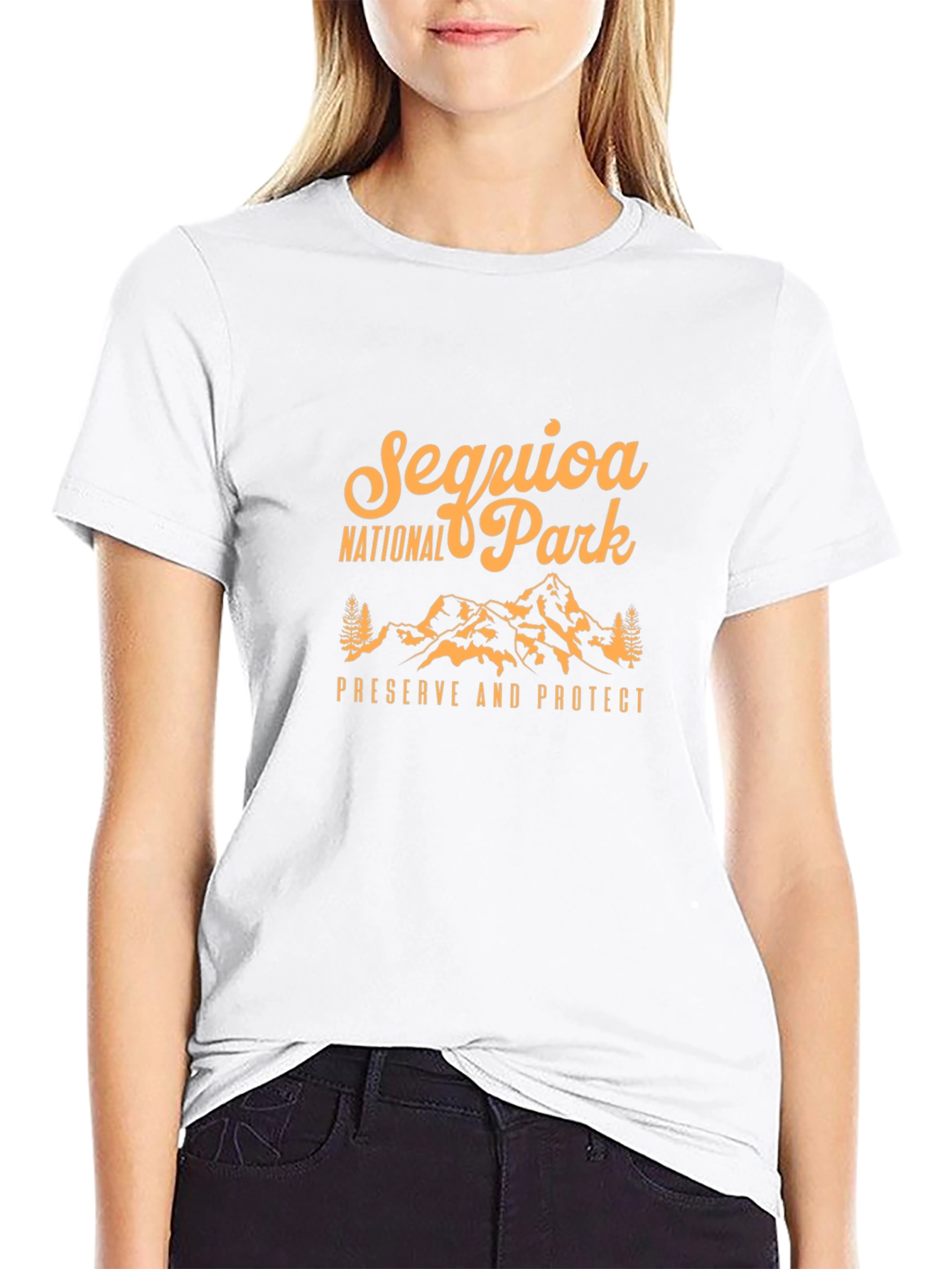 Sequoia National Park T-Shirt Black