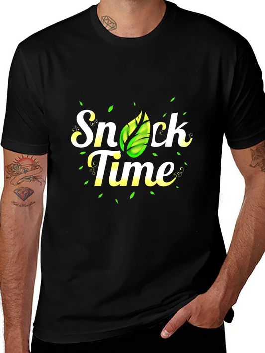 Snack Time Graphic T-Shirt - Casual & Comfortable