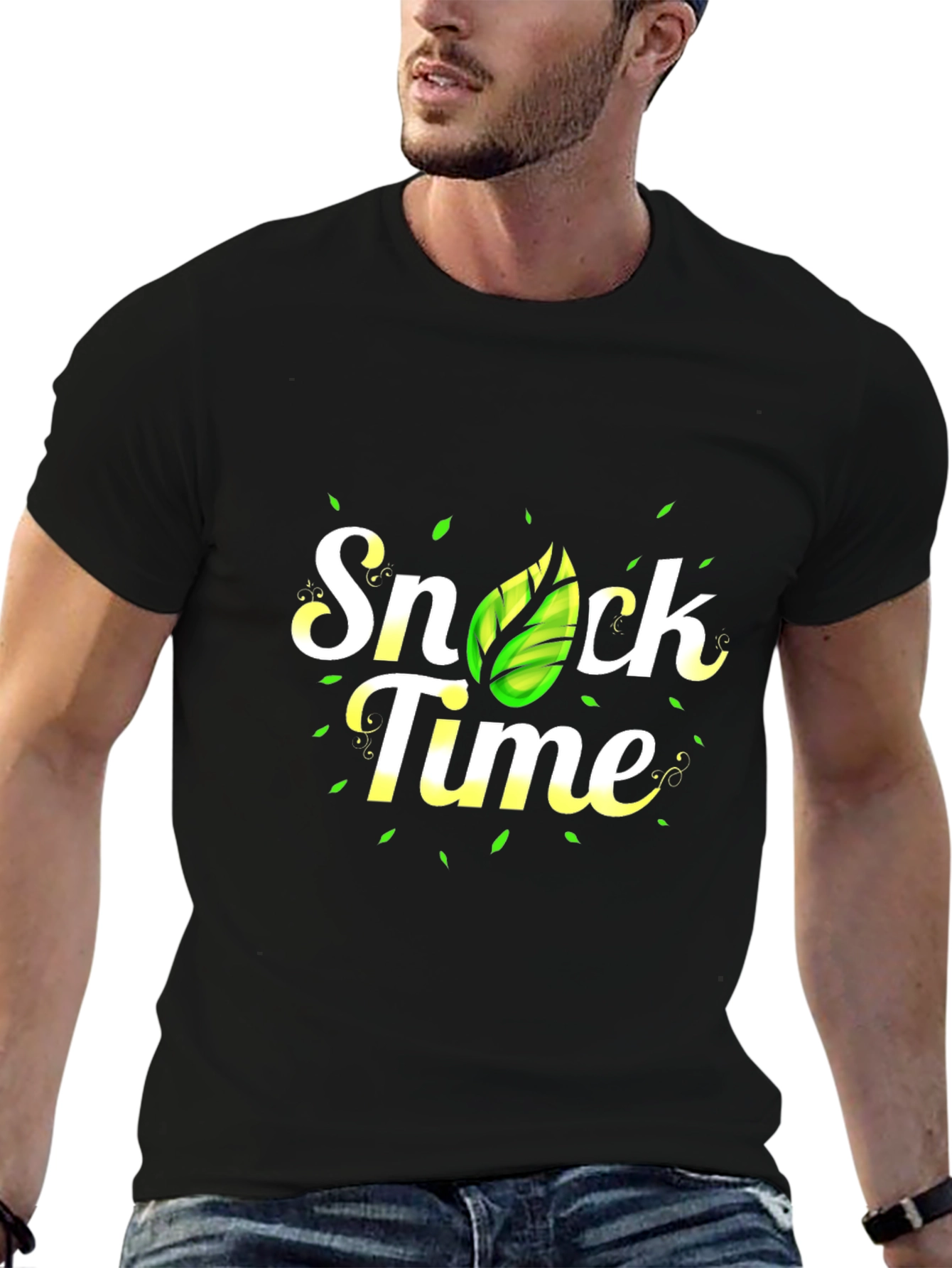 Snack Time Graphic T-Shirt - Casual & Comfortable