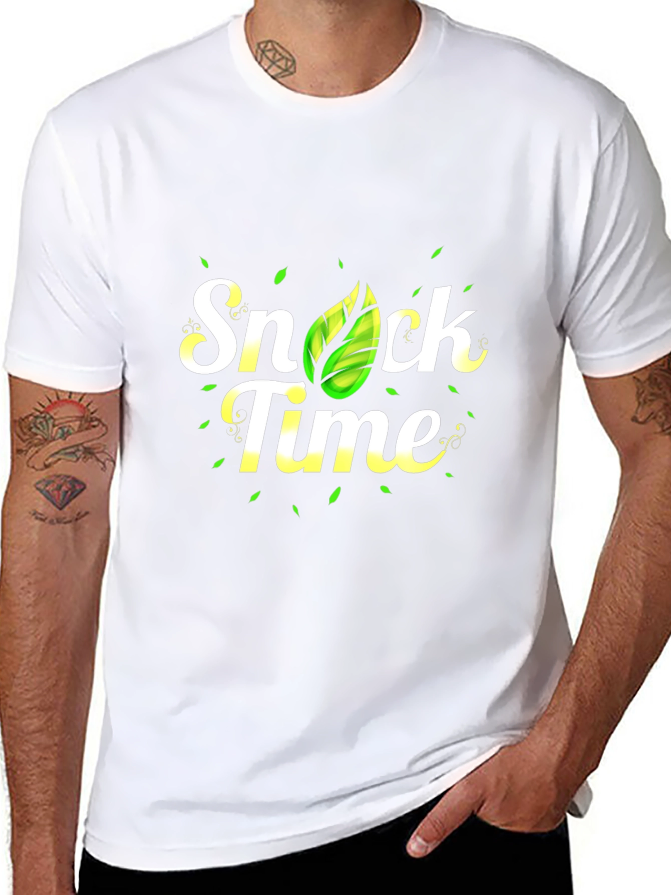 Snack Time Graphic T-Shirt - Casual & Comfortable