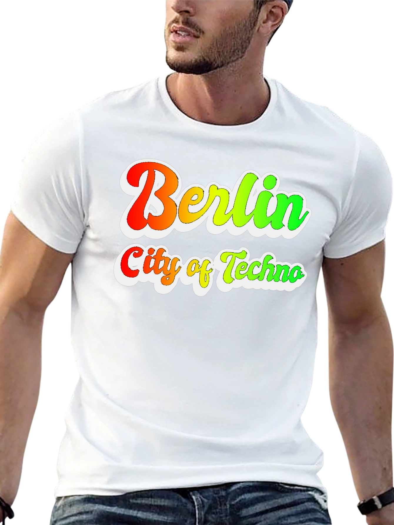 Berlin City of Techno Graphic Tee