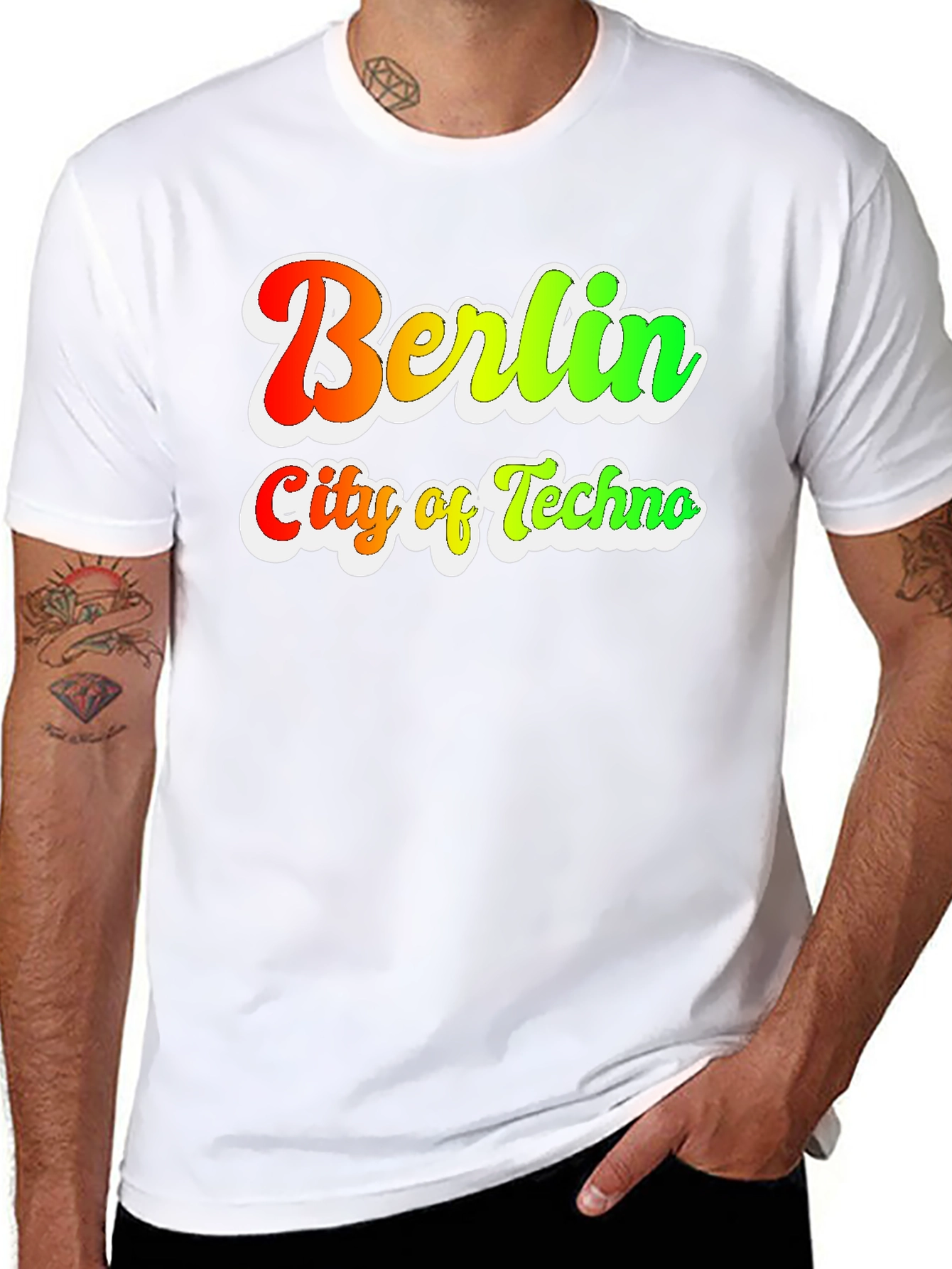 Berlin City of Techno Graphic Tee