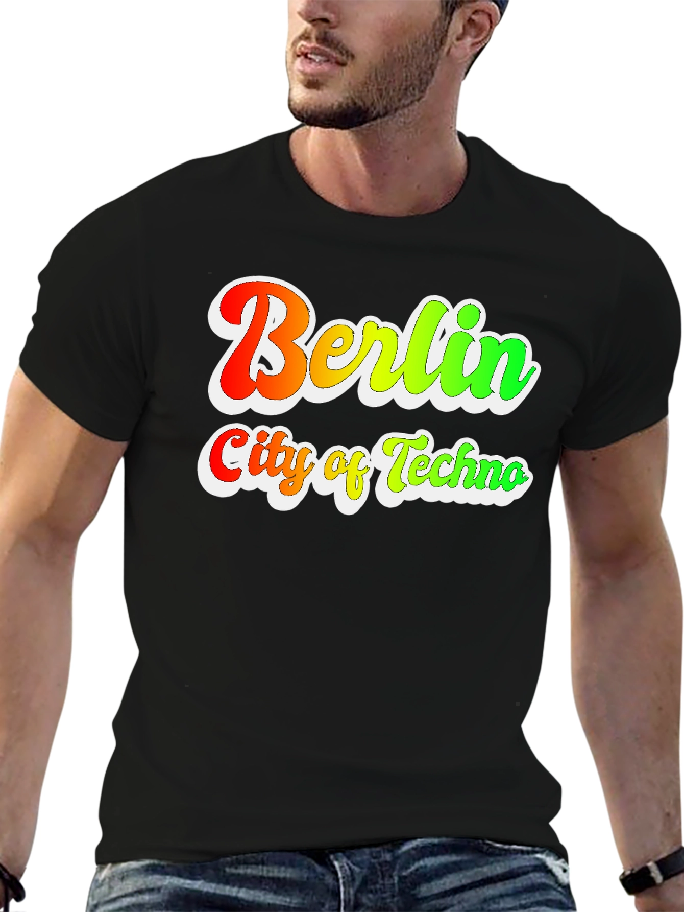 Berlin City of Techno Graphic Tee