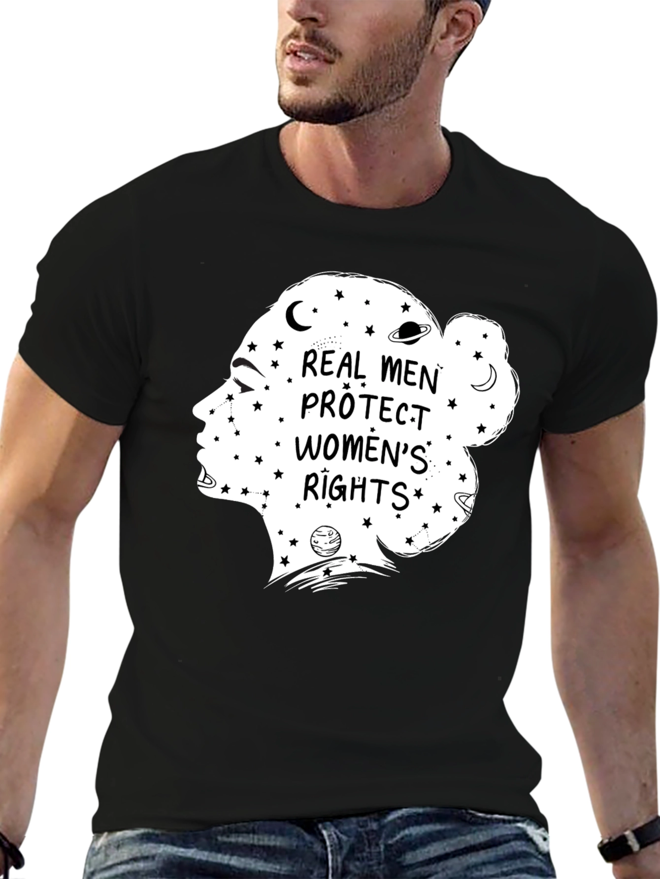 Real Men Protect Womens Rights Graphic Tee