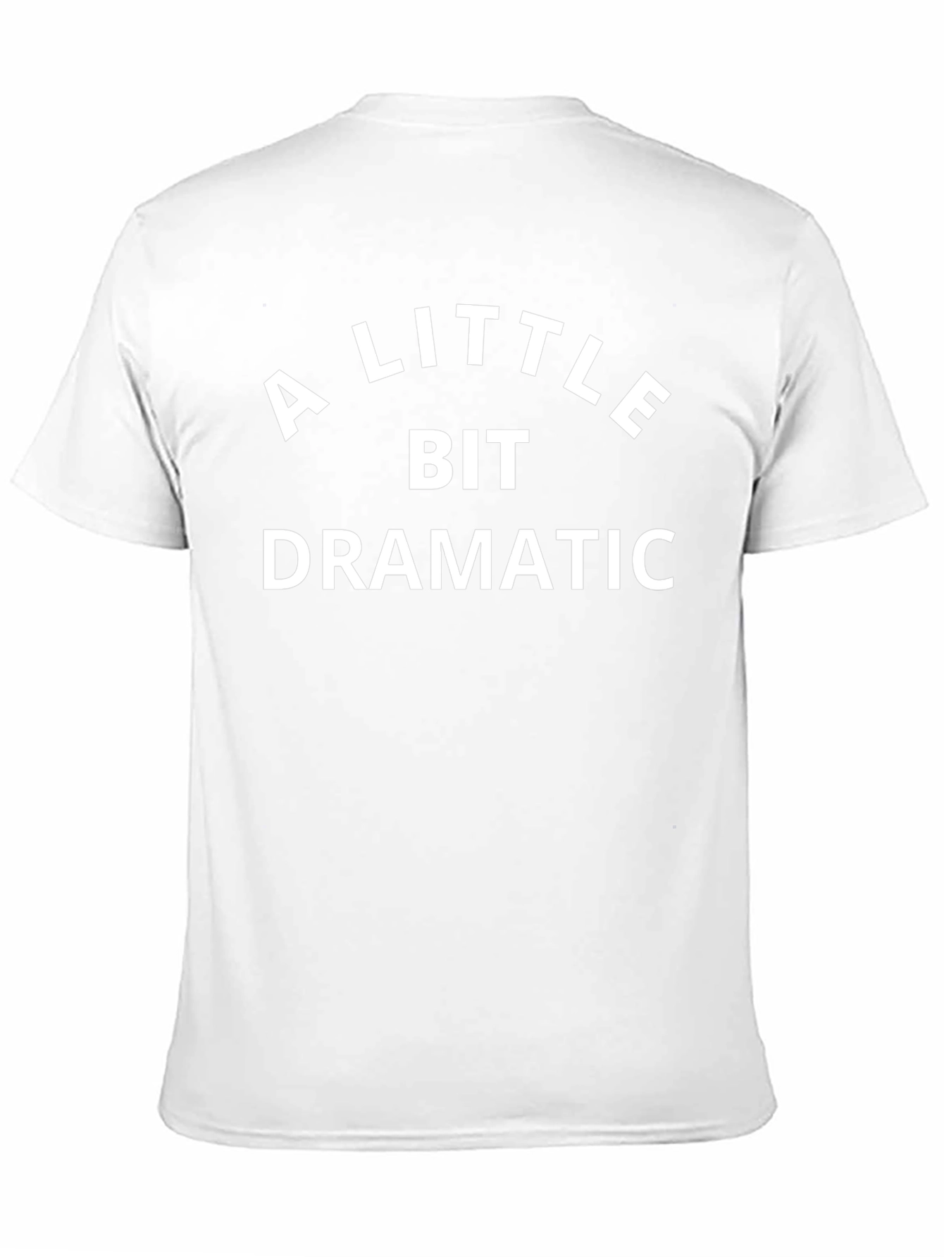 A Little Bit Dramatic Graphic Tee - Black