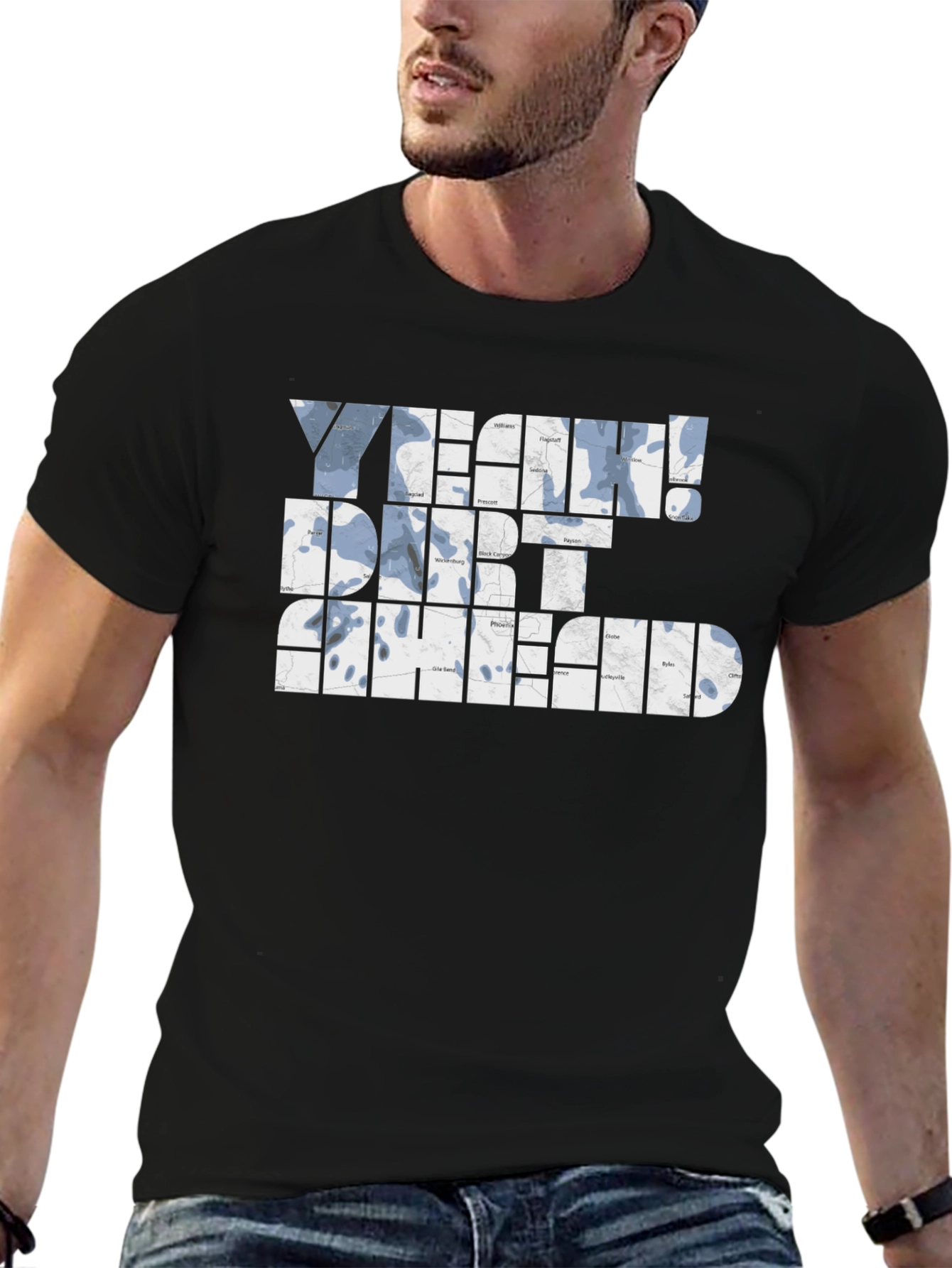 Yeah! Dirt Ahead Graphic T-Shirt