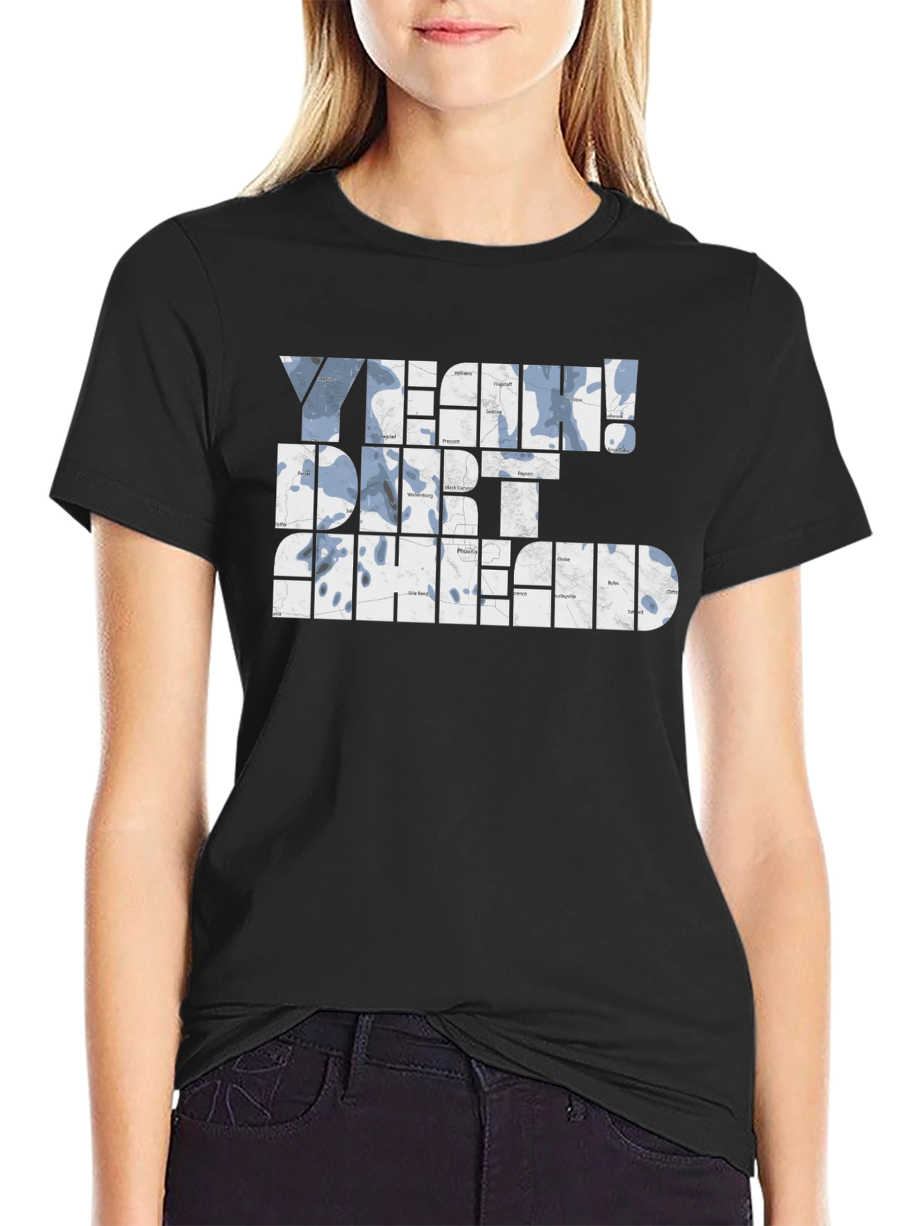 Yeah! Dirt Ahead Graphic T-Shirt