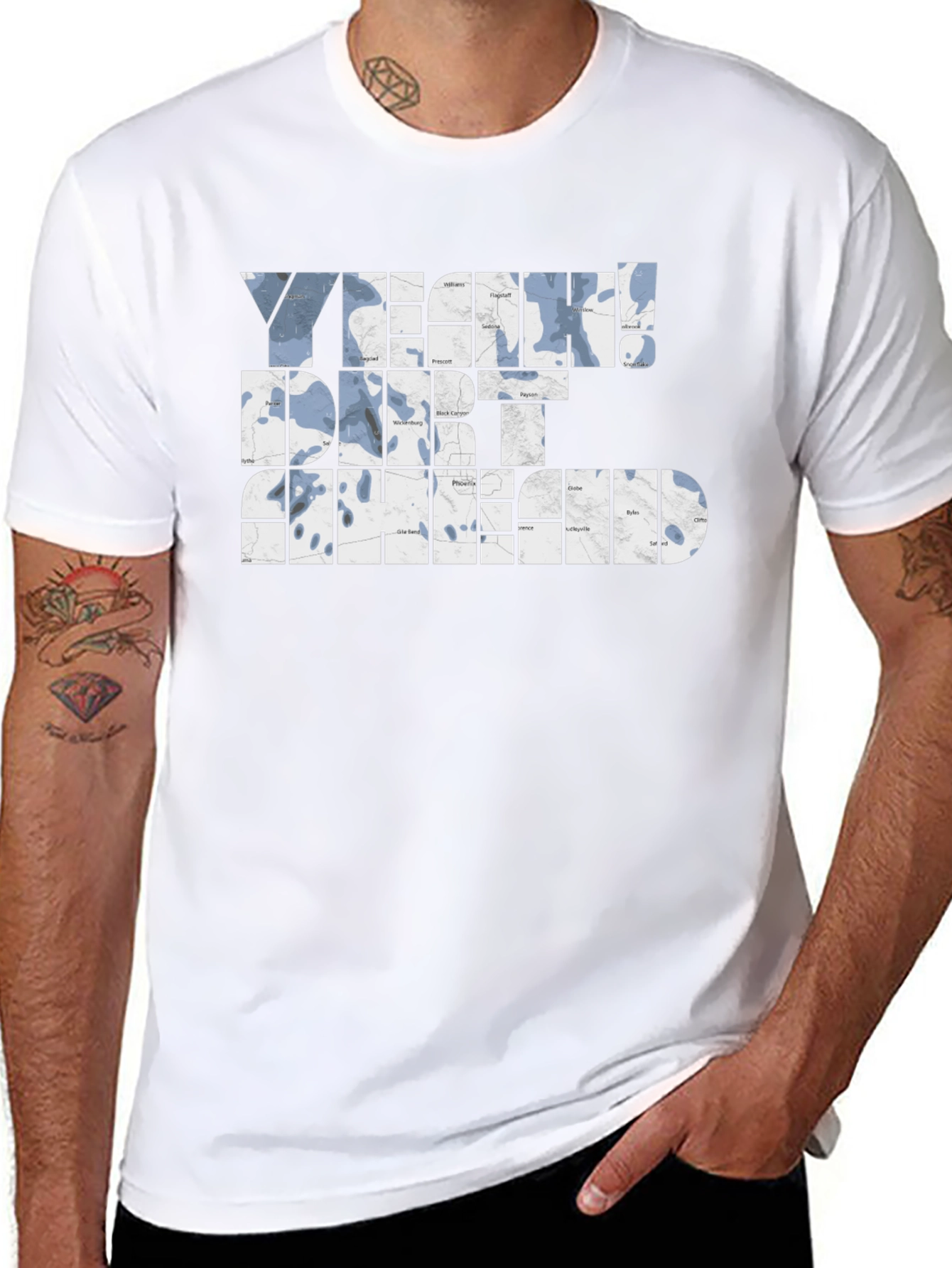Yeah! Dirt Ahead Graphic T-Shirt