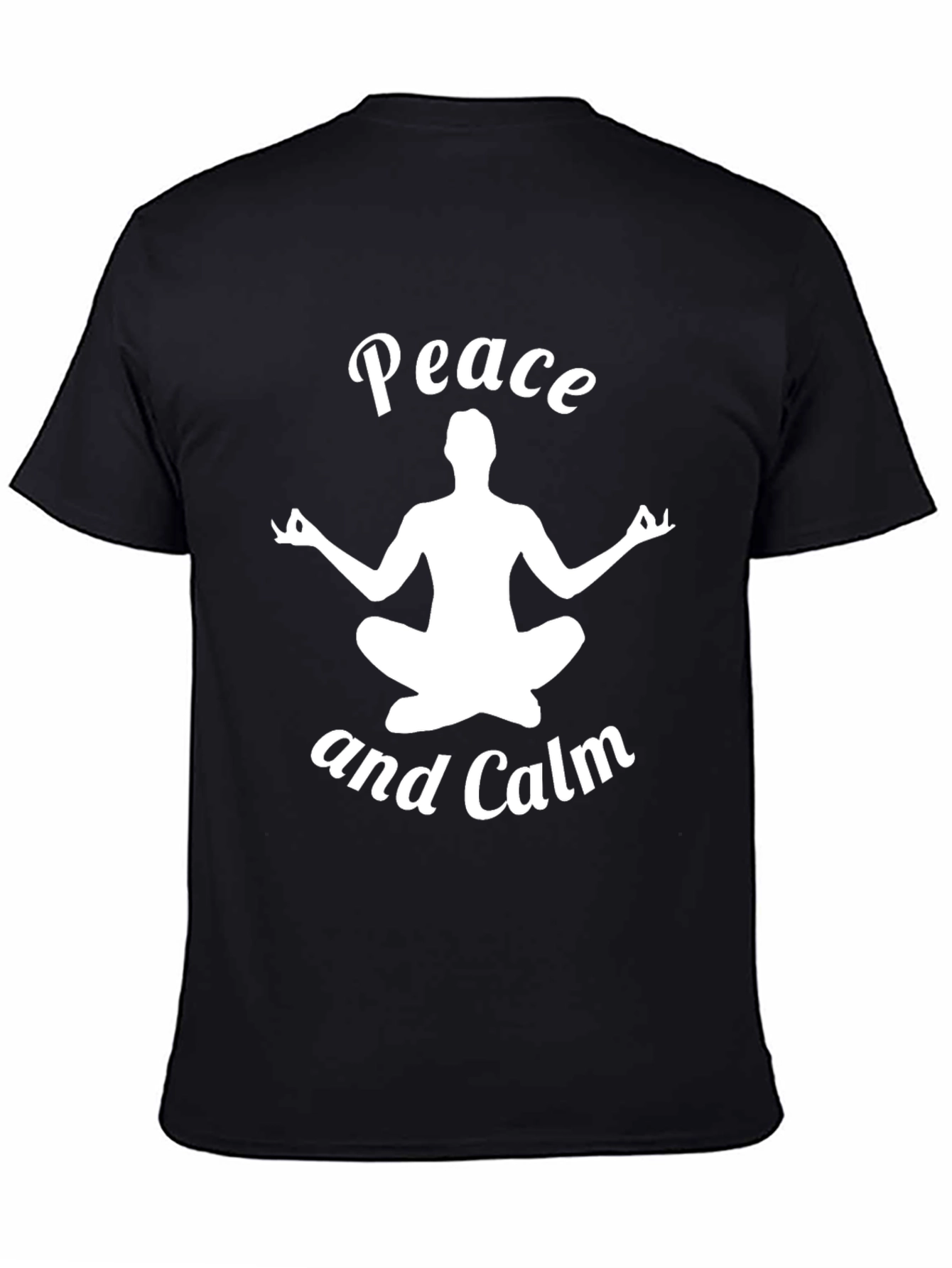 Peace and Calm Yoga Meditation T-Shirt