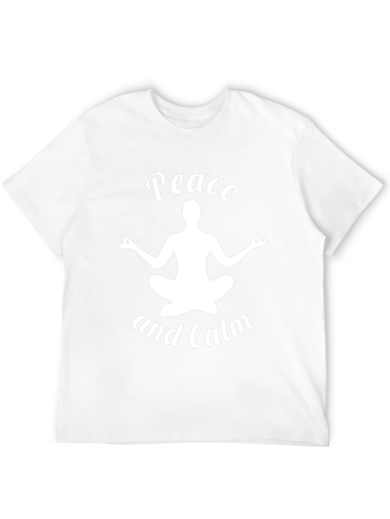 Peace and Calm Yoga Meditation T-Shirt