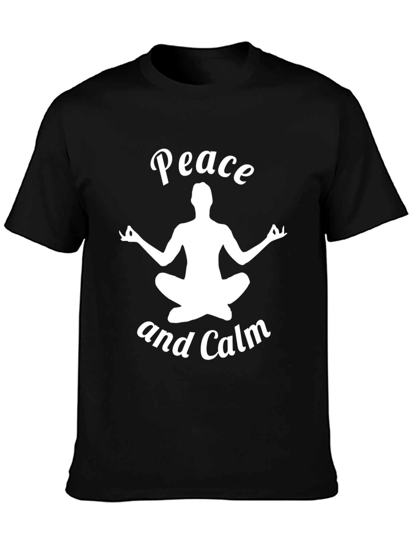 Peace and Calm Yoga Meditation T-Shirt