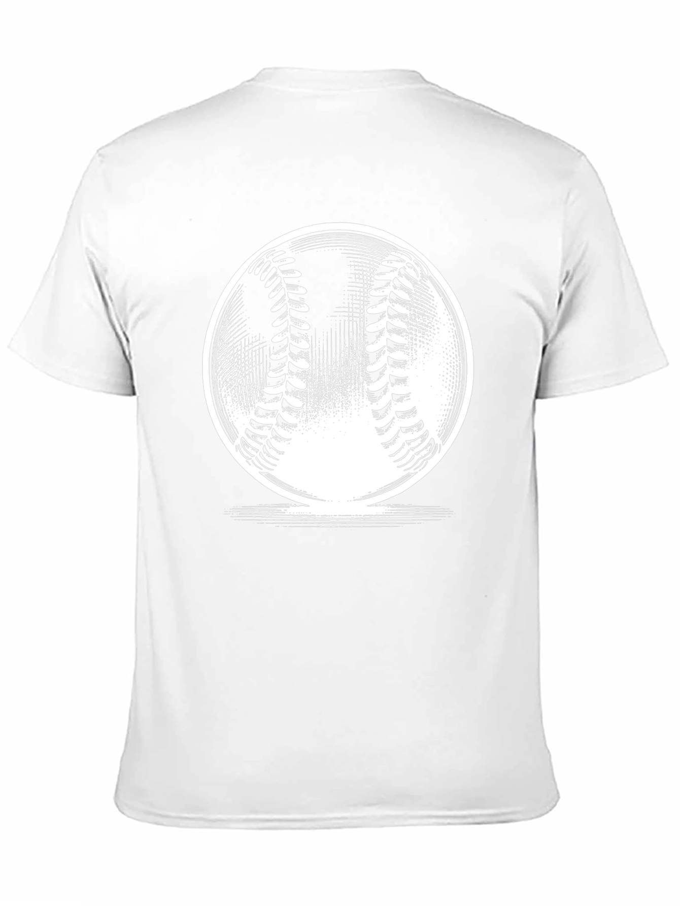 Baseball Graphic Tee - Classic Black Cotton