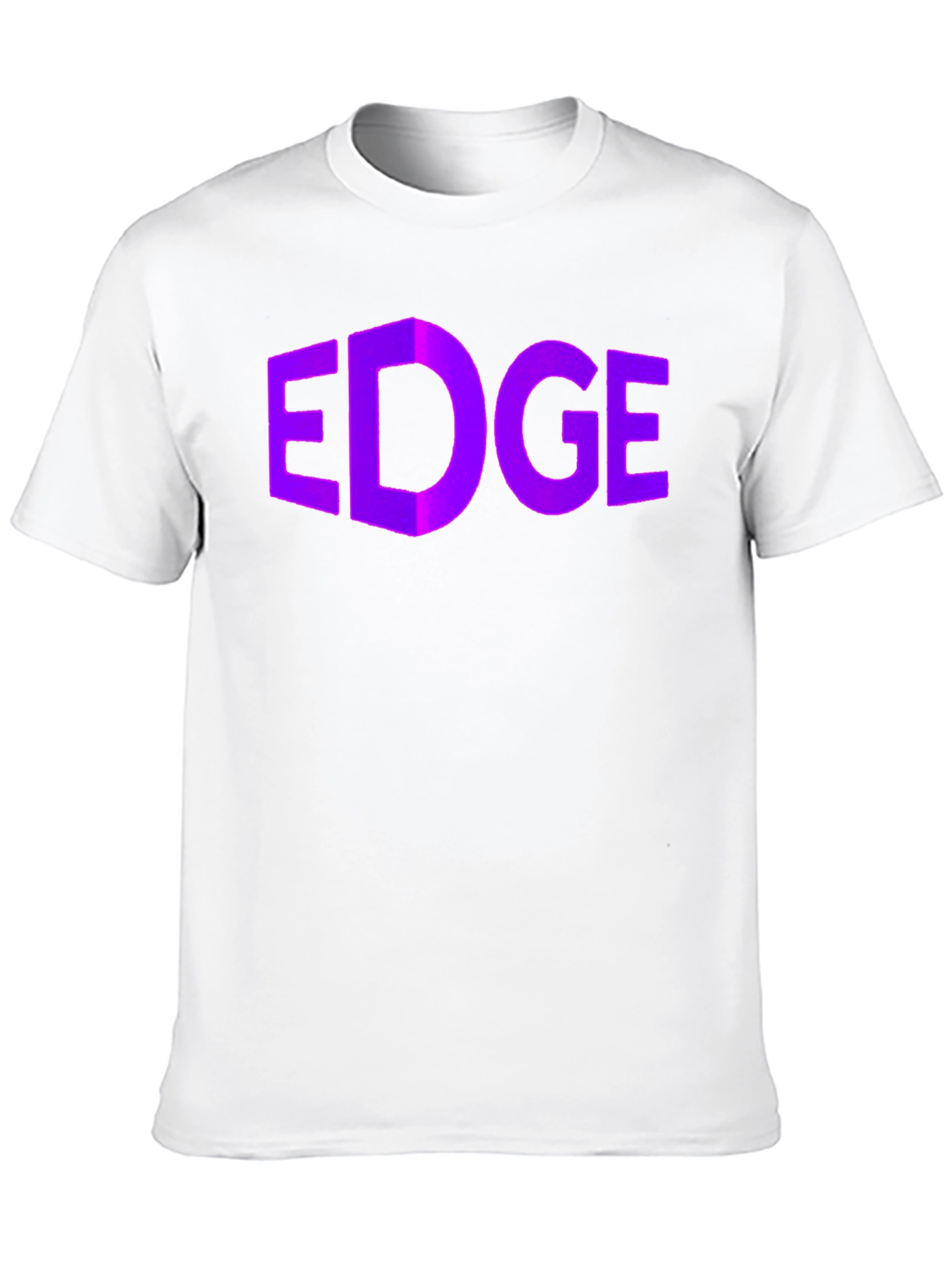 Geometric EDGE Graphic Tee - Modern Style