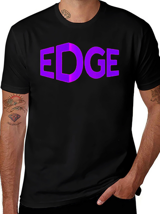 Geometric EDGE Graphic Tee - Modern Style
