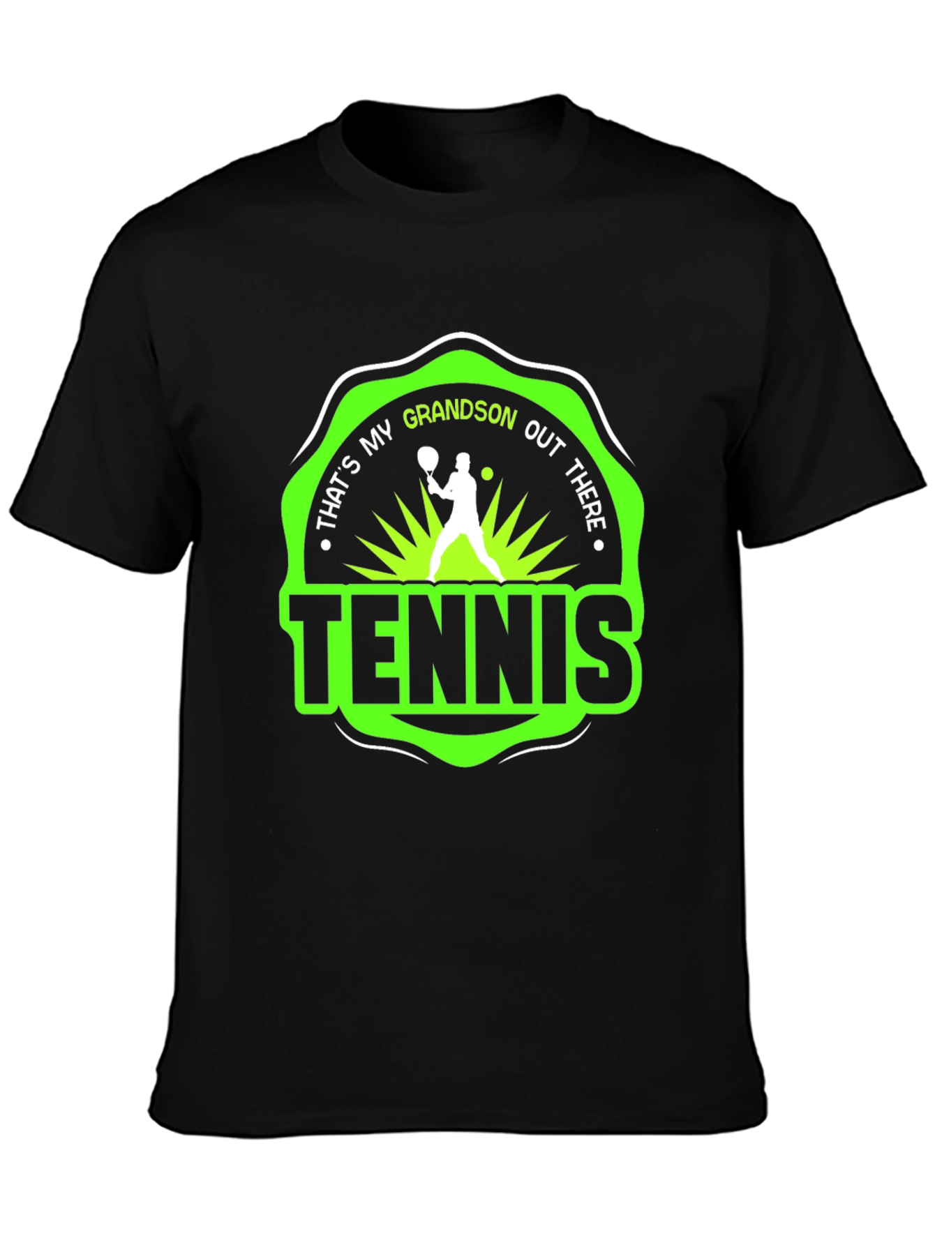 Thats My Grandson Out There Tennis T-Shirt