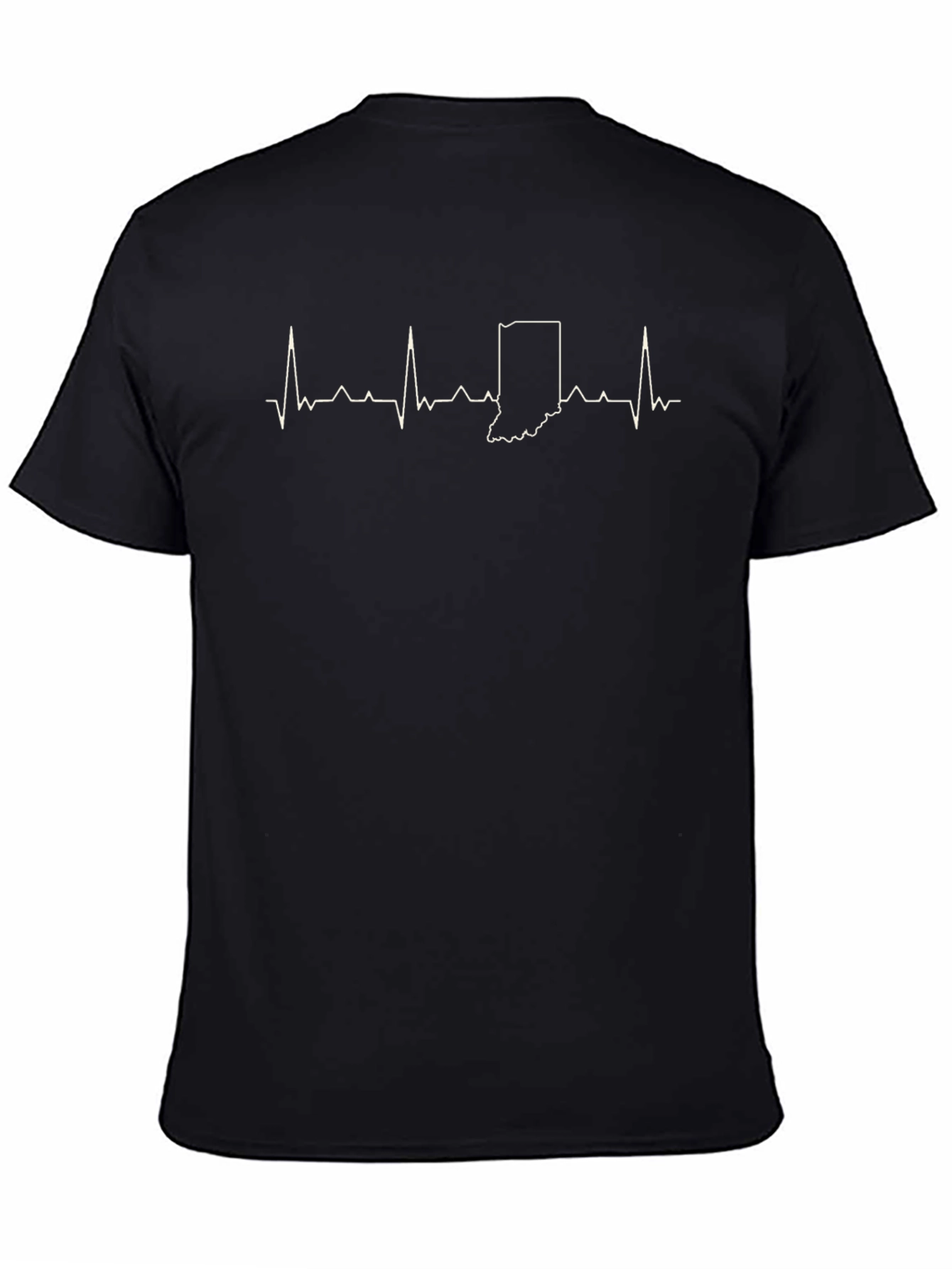 Indiana Heartbeat T-Shirt - State Pride Tee