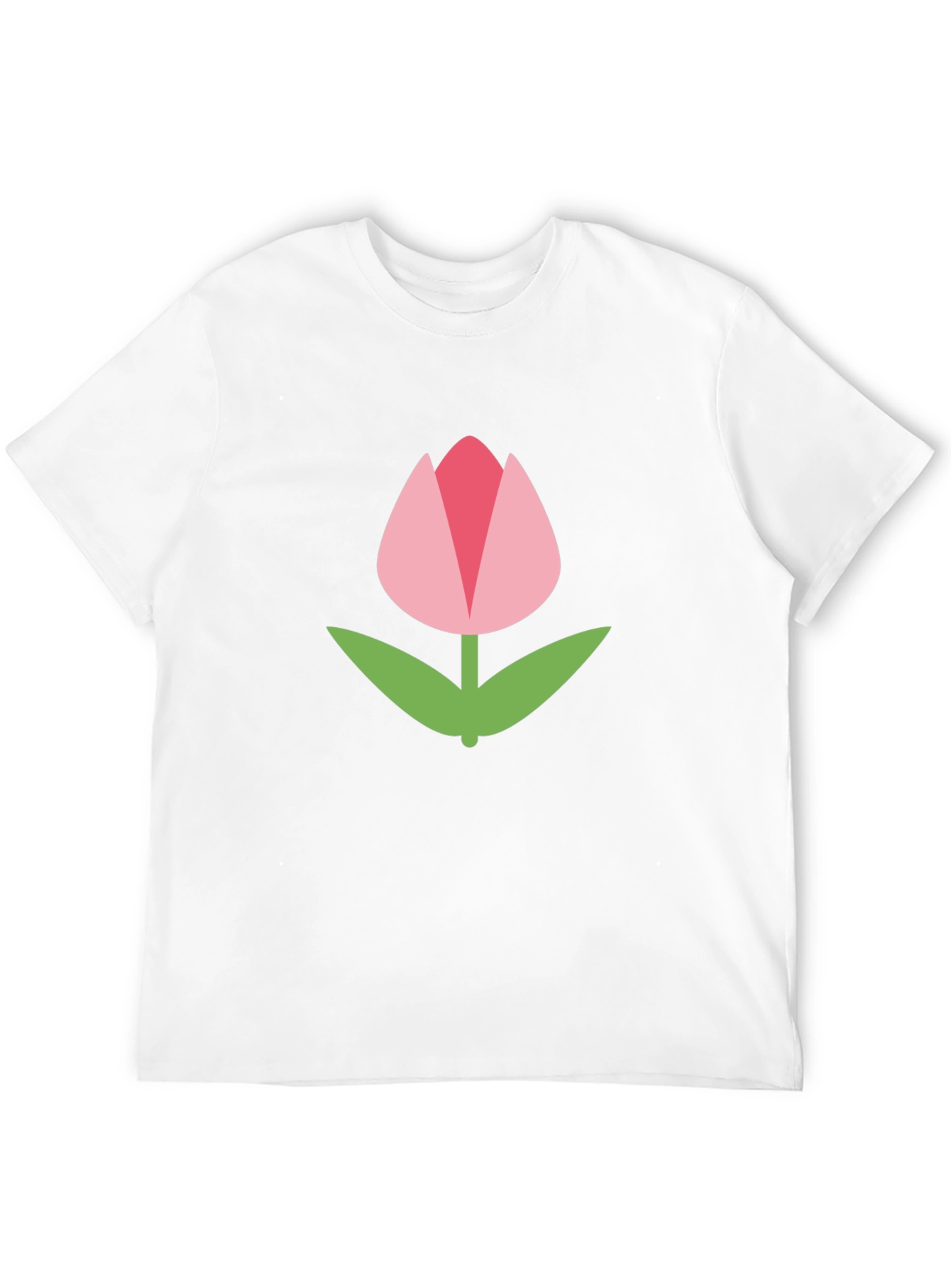 Tulip Graphic Tee - Black Unisex T-Shirt