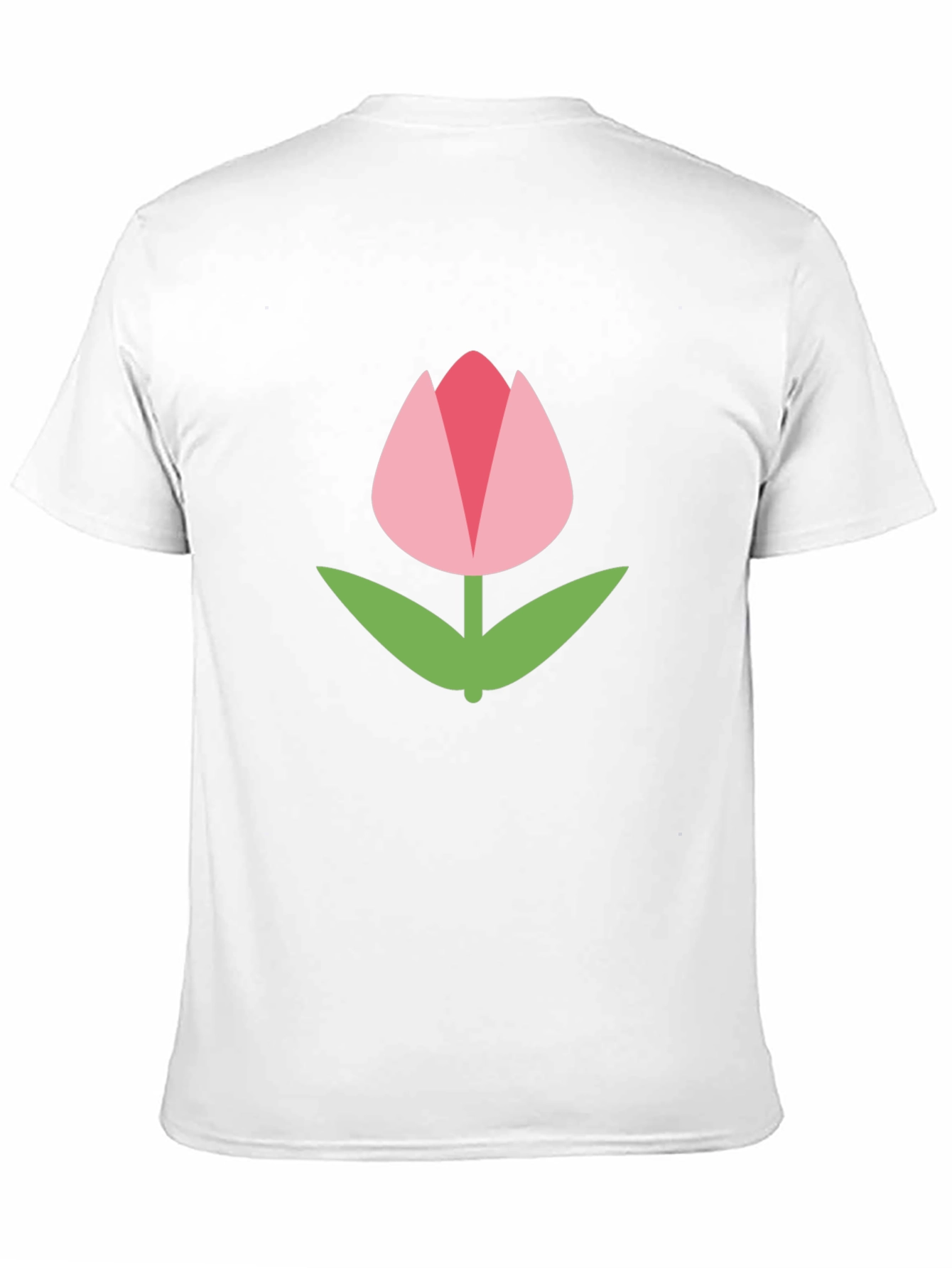 Tulip Graphic Tee - Black Unisex T-Shirt