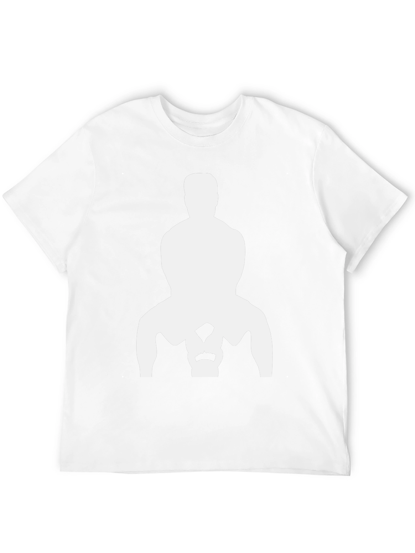 Workout Graphic Tee - Kettlebell Squat Design