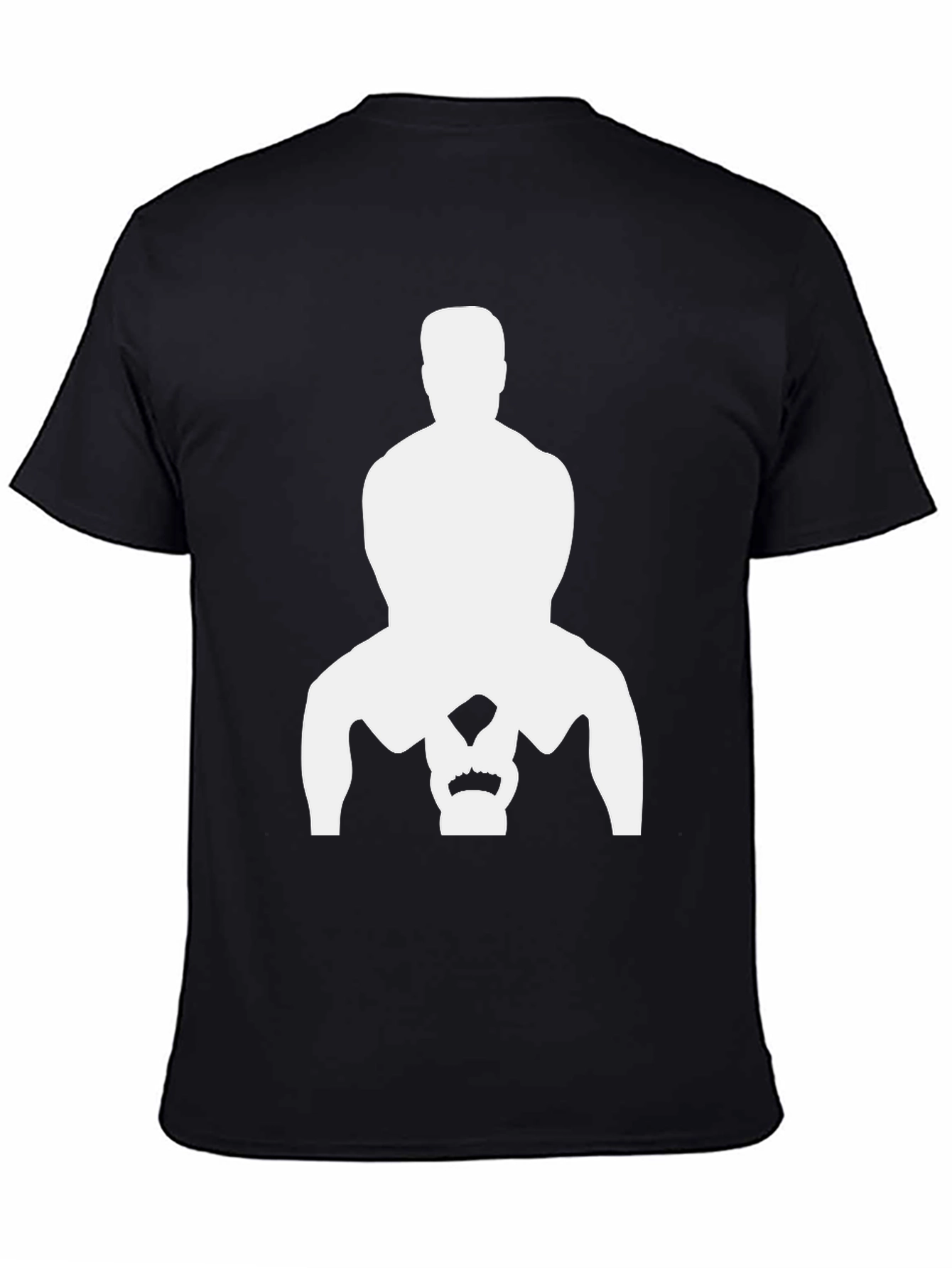 Workout Graphic Tee - Kettlebell Squat Design