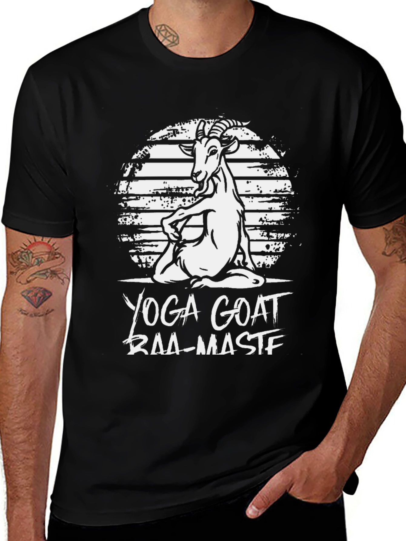 Yoga Goat Baa-maste T-Shirt