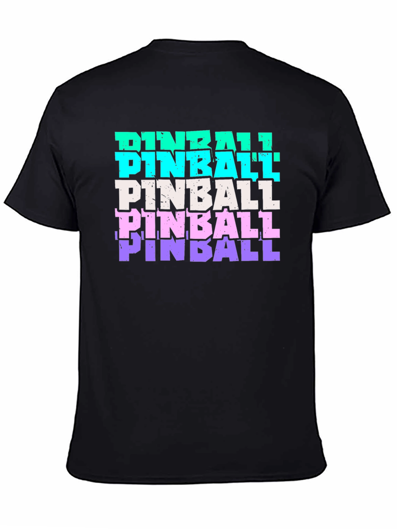 Retro Pinball Graphic Tee - Cool & Stylish!
