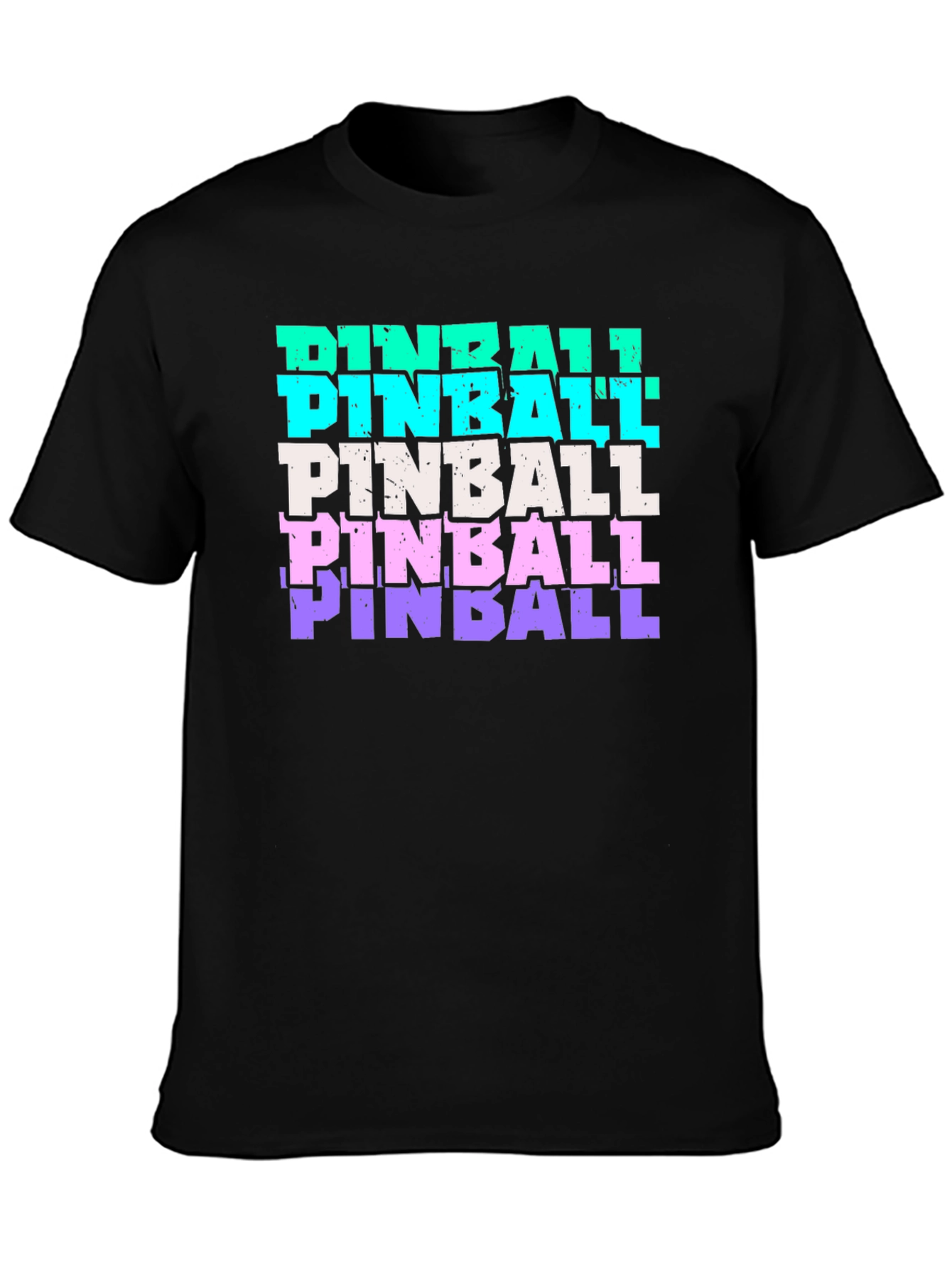 Retro Pinball Graphic Tee - Cool & Stylish!