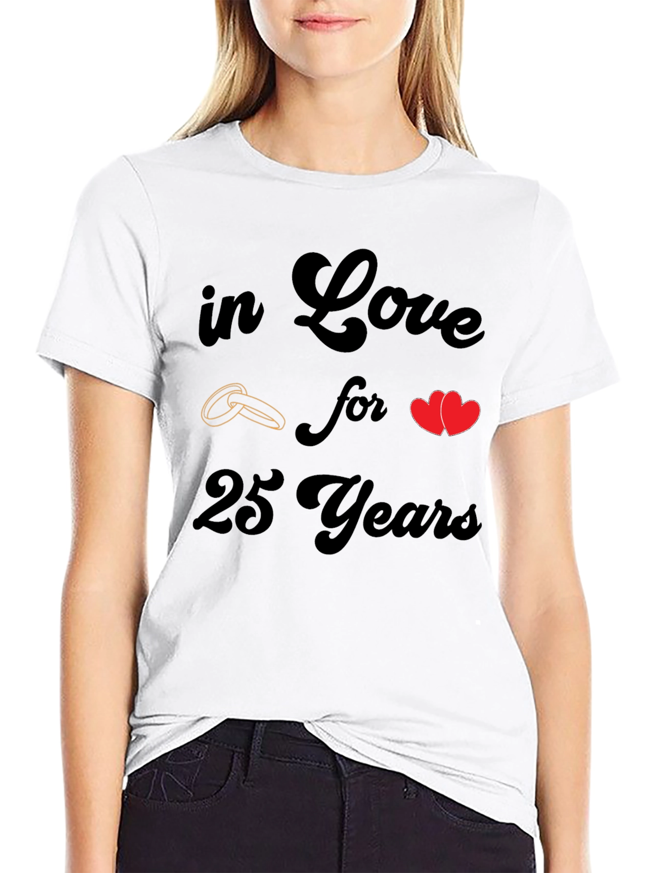In Love for 25 Years Anniversary T-Shirt