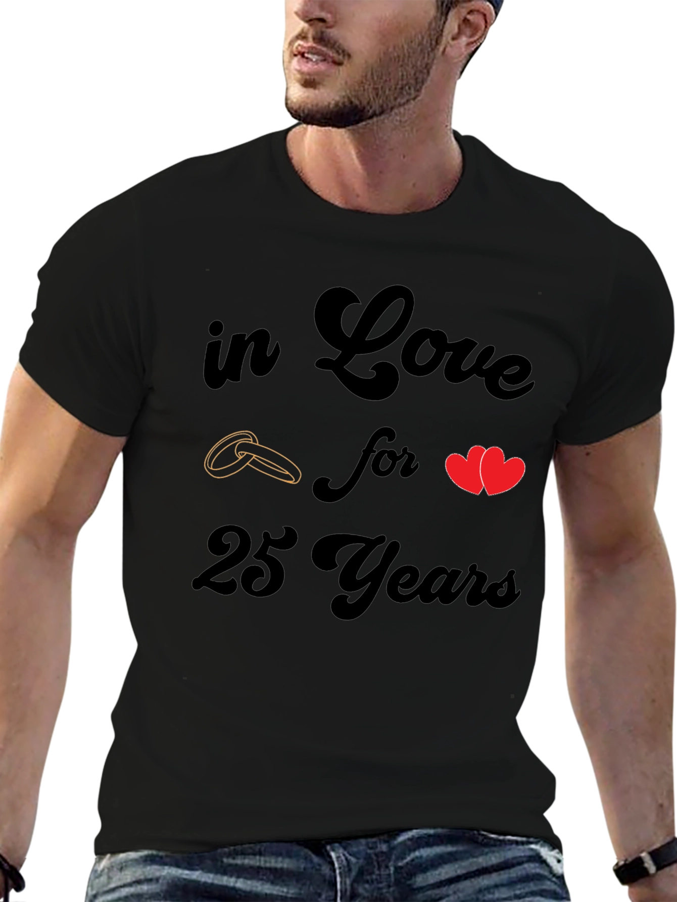 In Love for 25 Years Anniversary T-Shirt