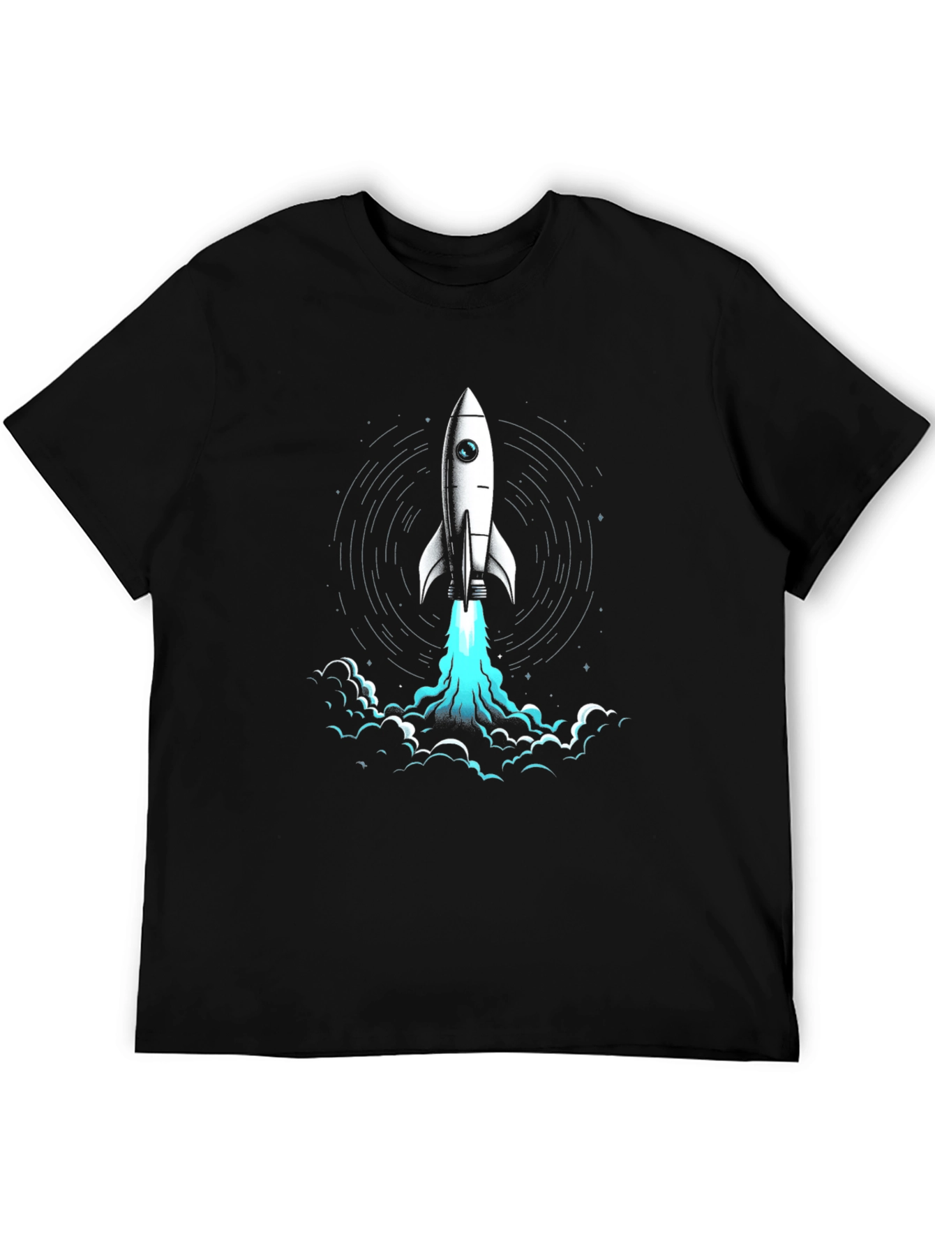 Rocket Launch Graphic Tee - Blast Off in Style!