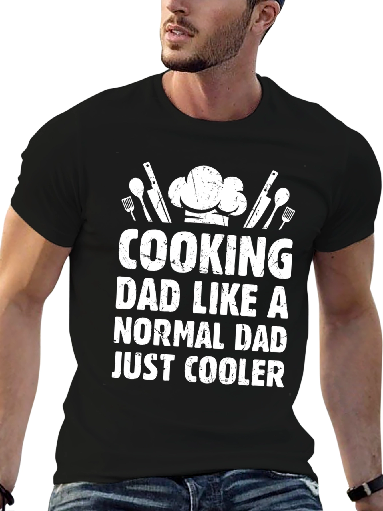 Cooking Dad T-Shirt: Cool Chef Father Tee