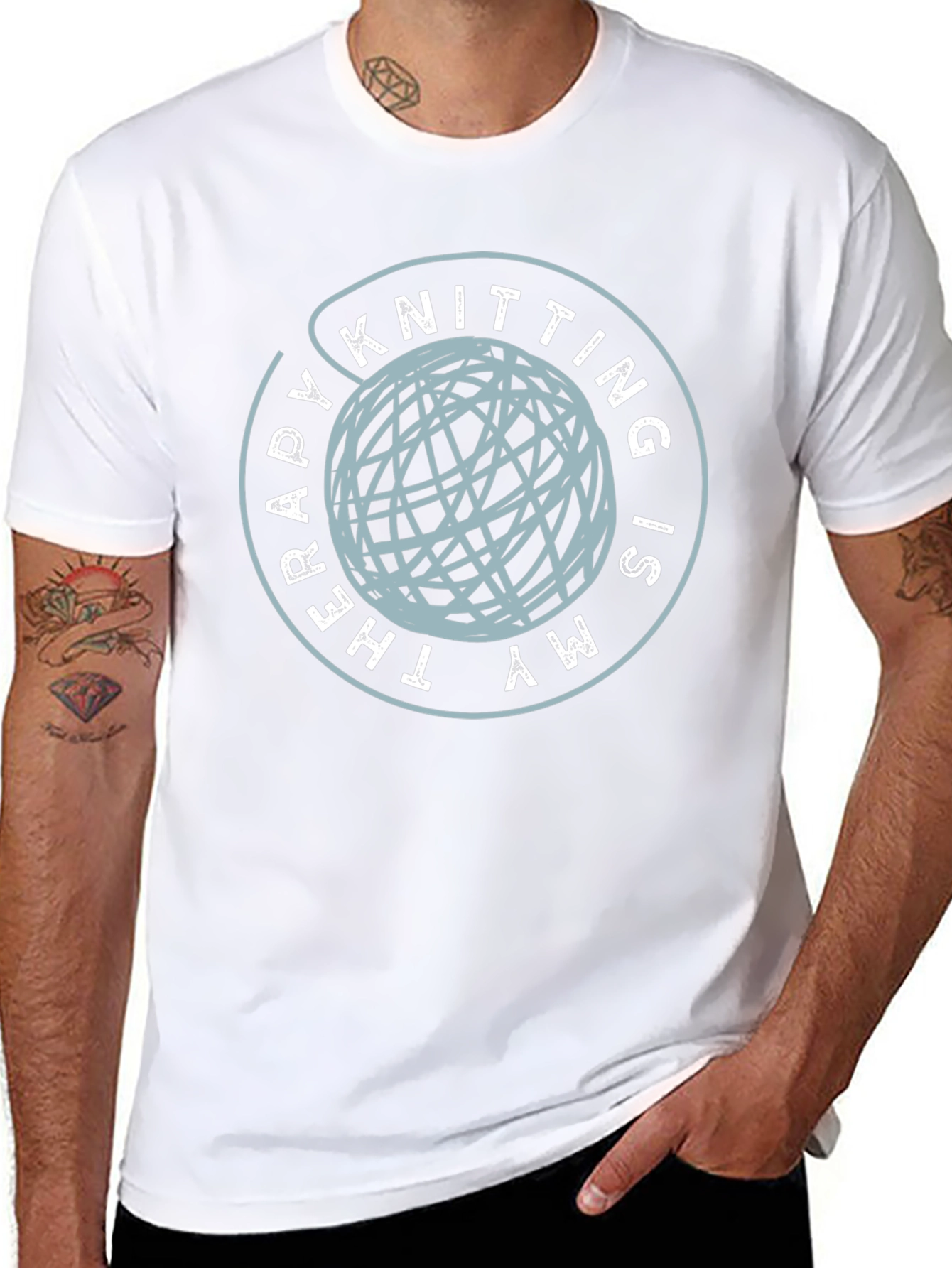 Knitting is My Therapy T-Shirt