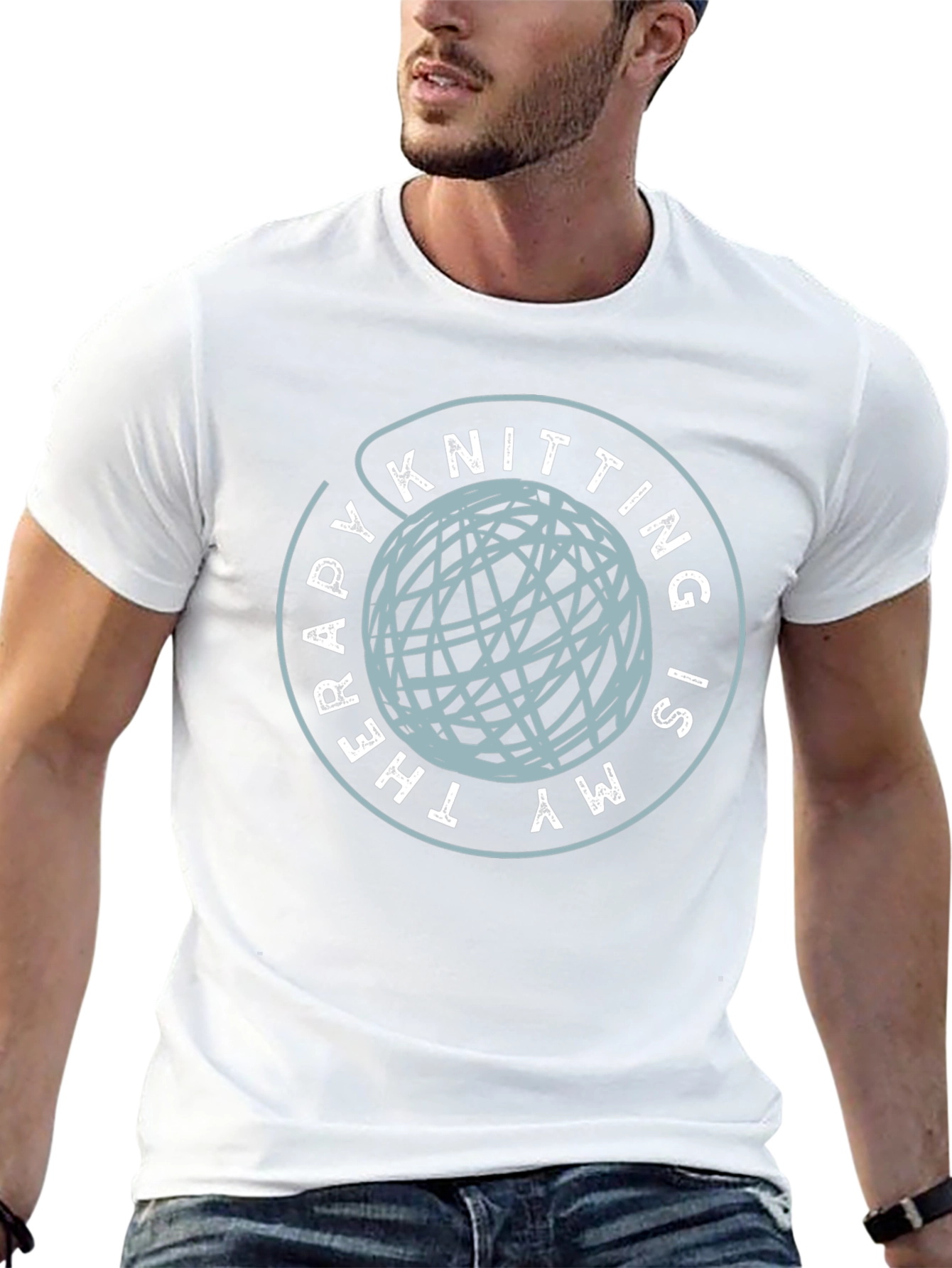 Knitting is My Therapy T-Shirt