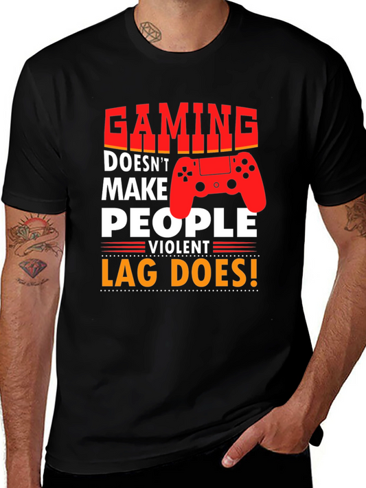 Gaming Lag T-Shirt: Funny Gamer Tee