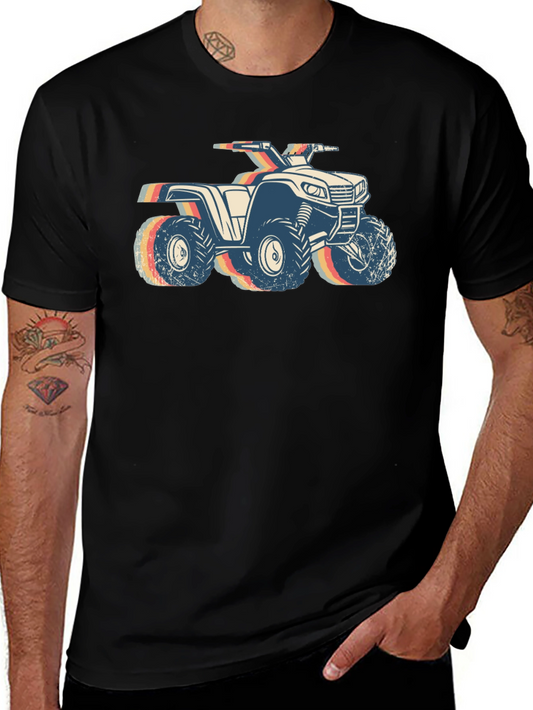 Vintage ATV Graphic Tee - Off-Road Adventure Style