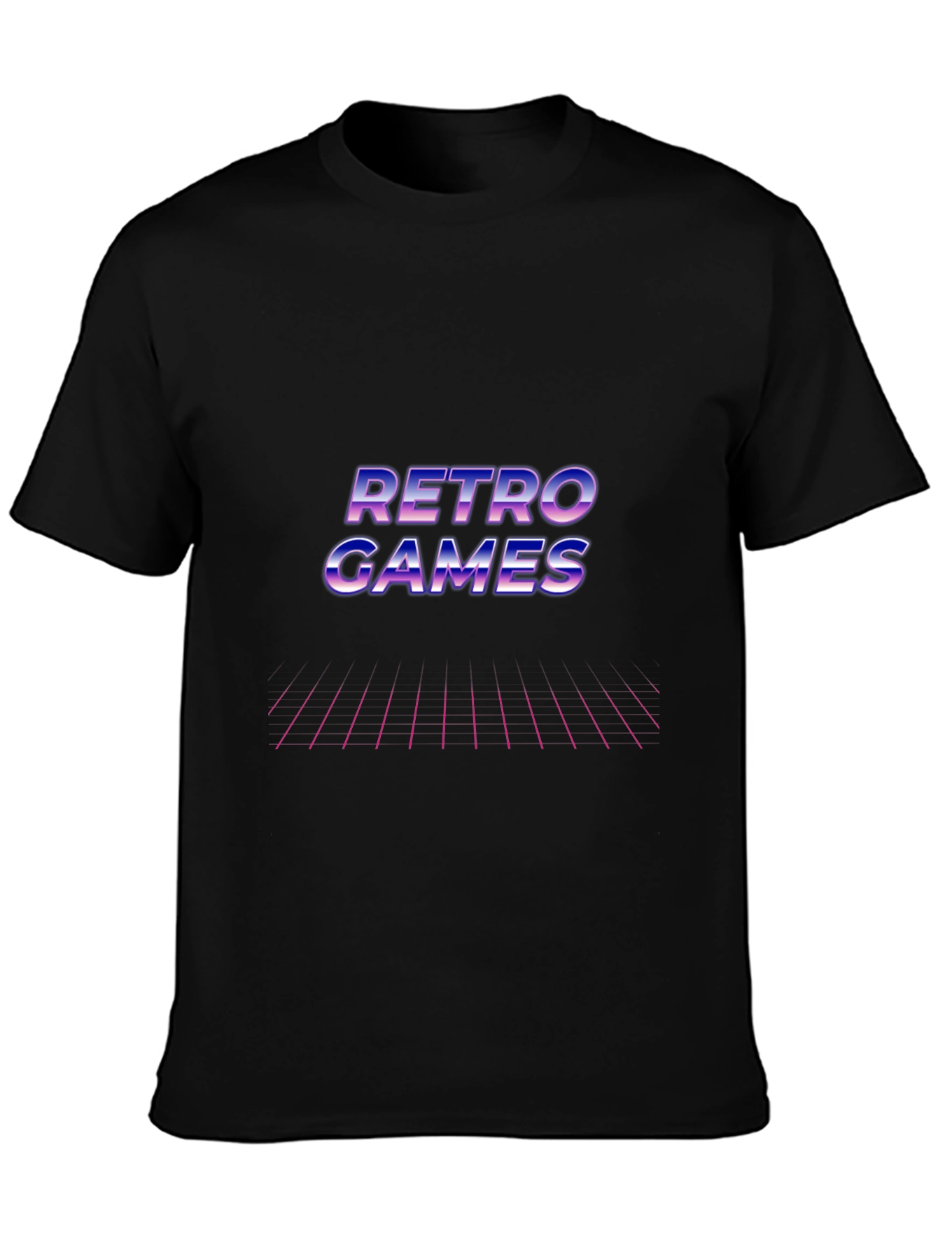 Retro Games Graphic T-Shirt - Classic Gamer Style