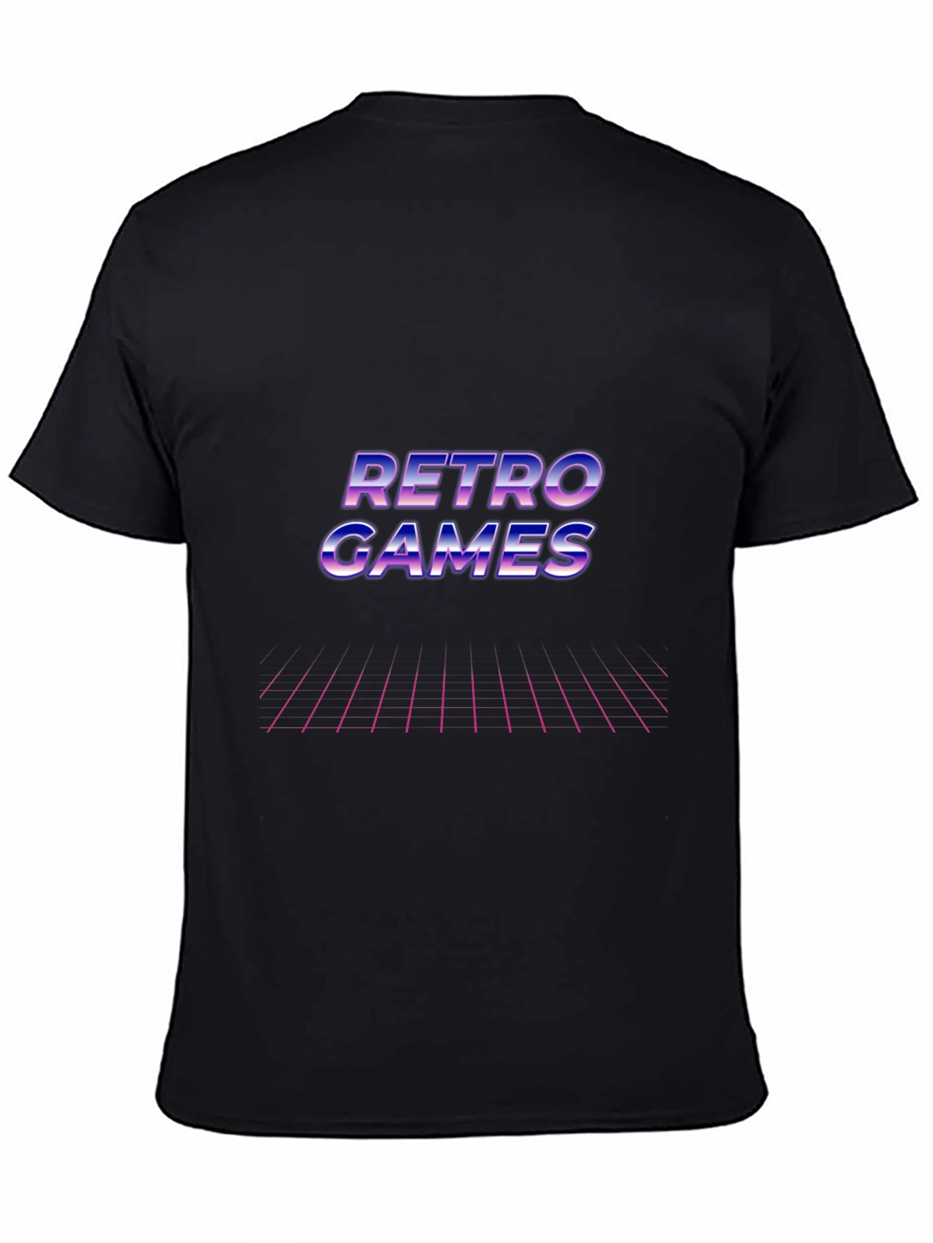 Retro Games Graphic T-Shirt - Classic Gamer Style