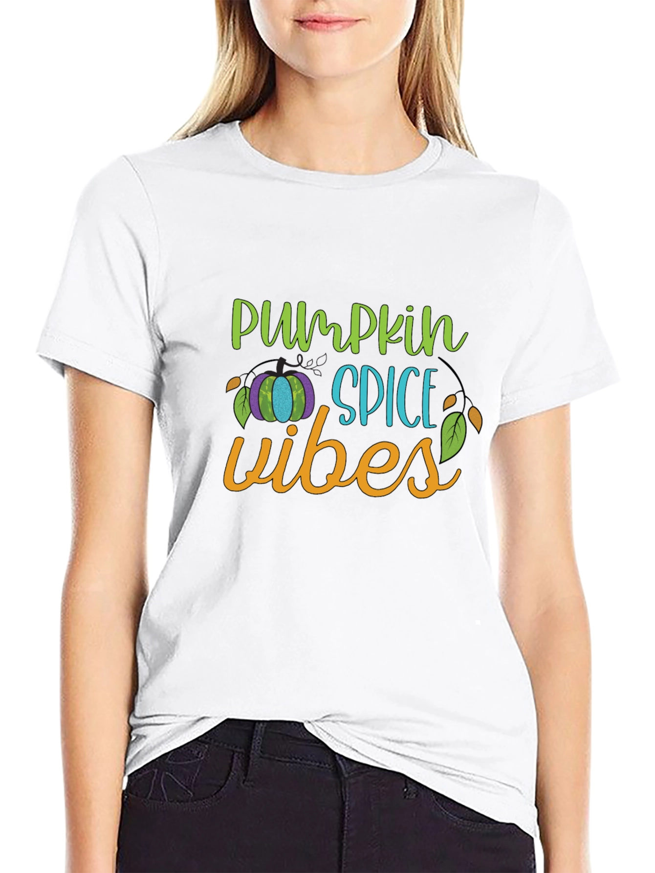 Pumpkin Spice Vibes Graphic Tee - Fall Fashion