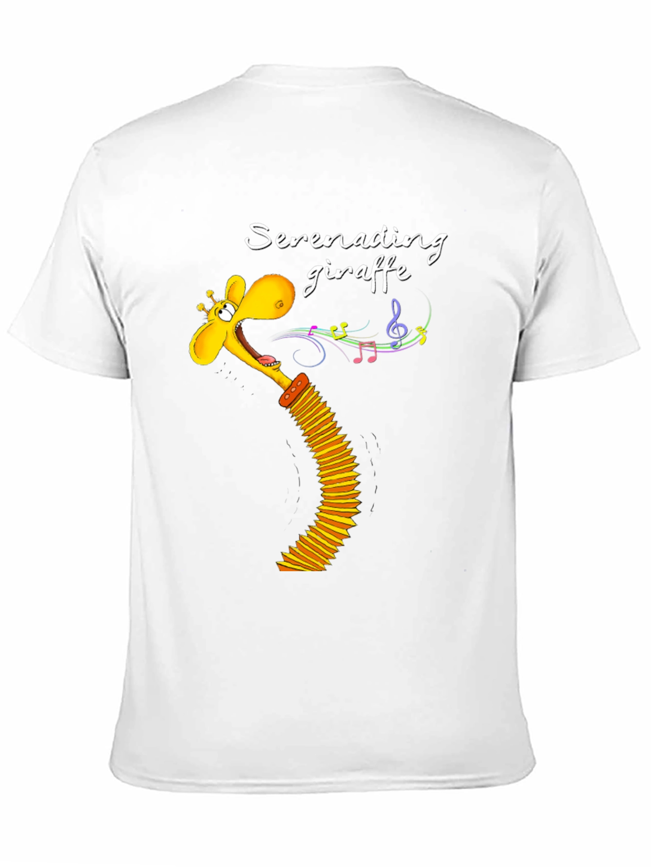 Serenading Giraffe Graphic Tee