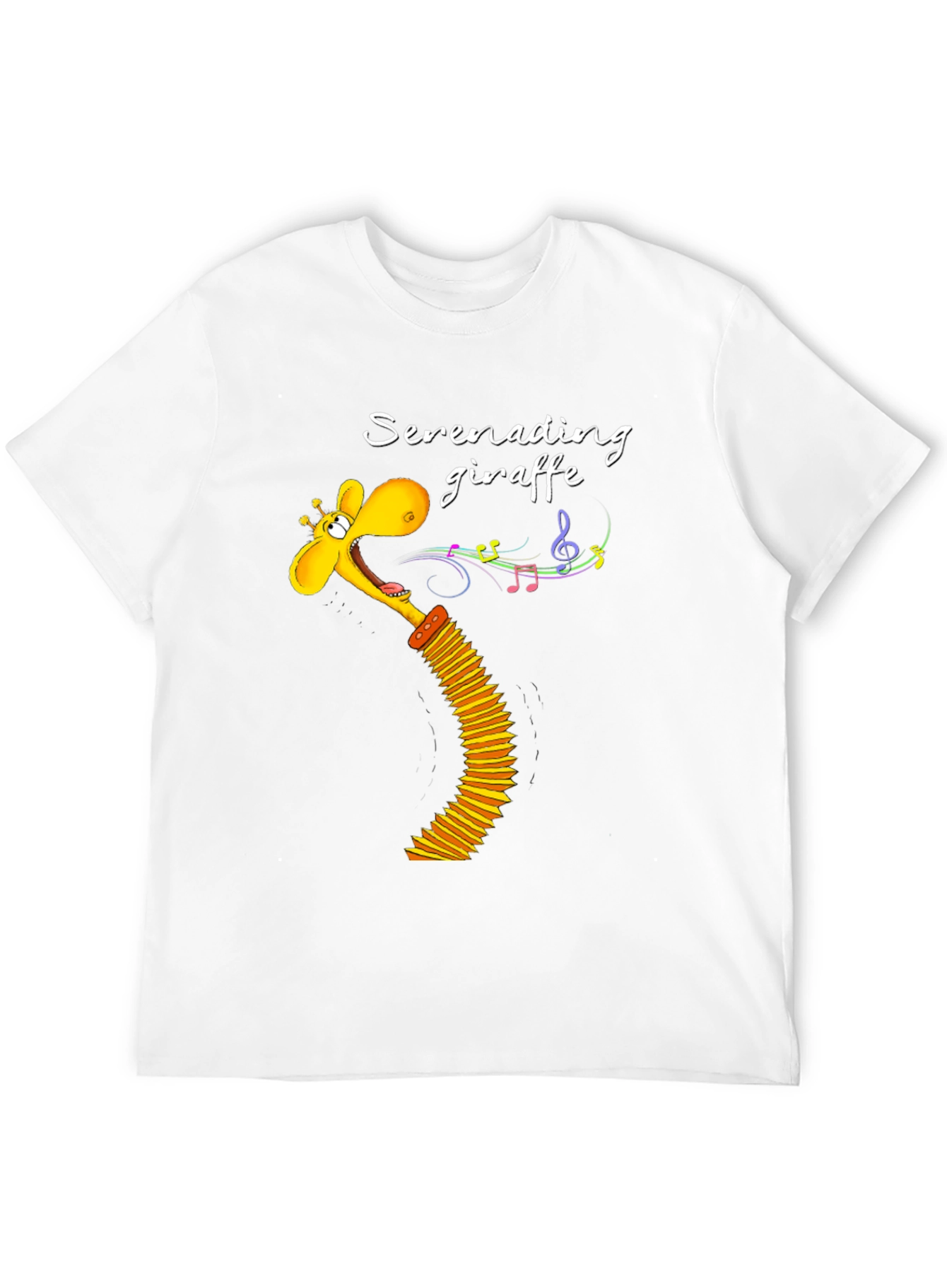 Serenading Giraffe Graphic Tee