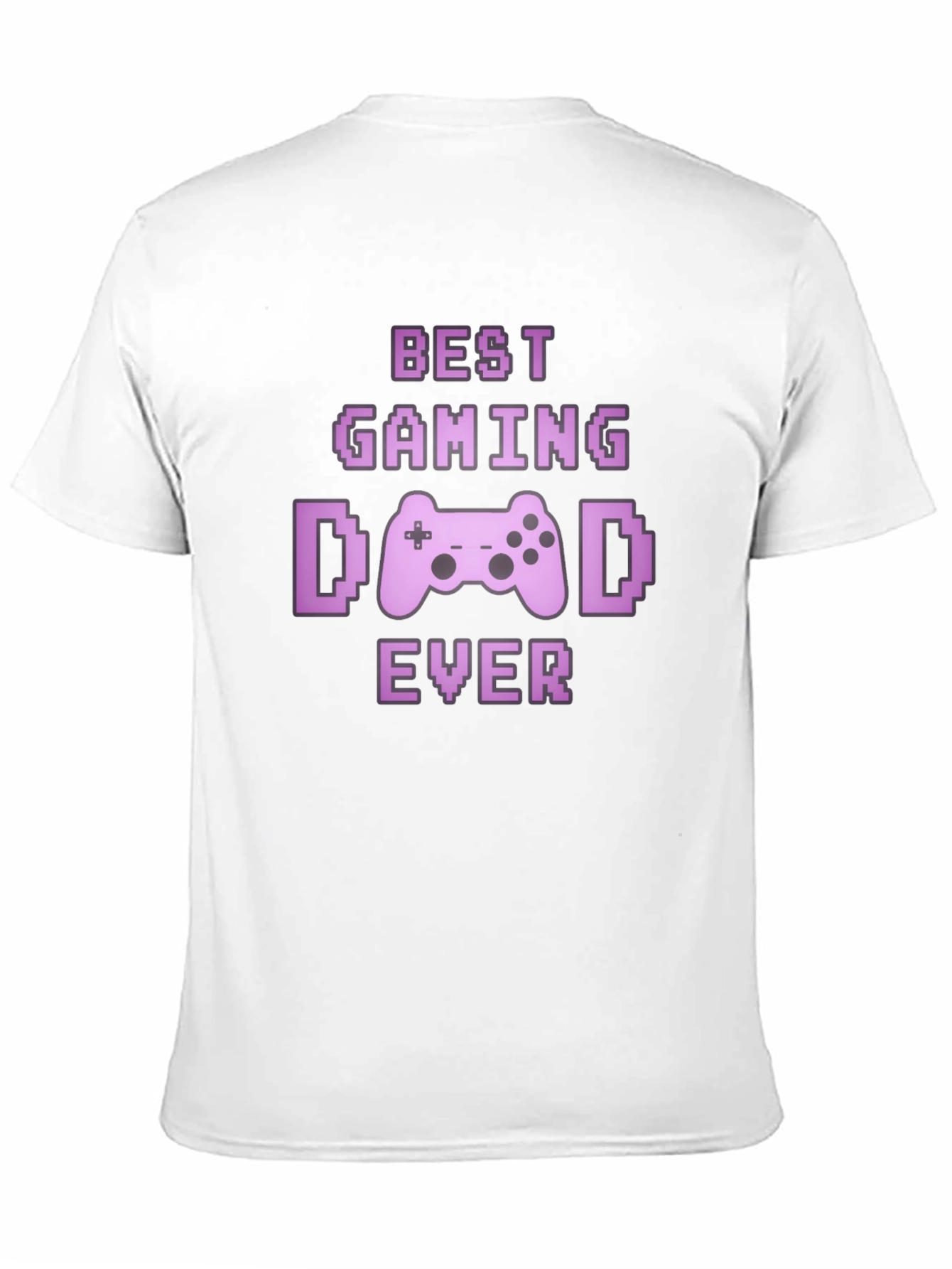 Best Gaming Dad Ever Black T-Shirt